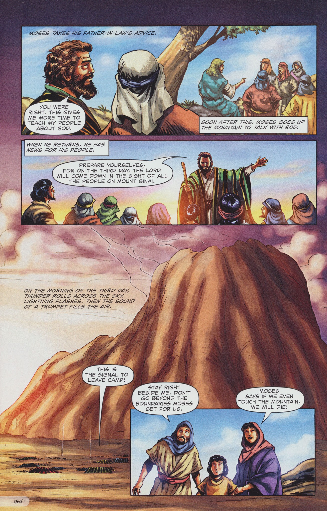 Read online The Action Bible comic -  Issue # TPB 1 - 158
