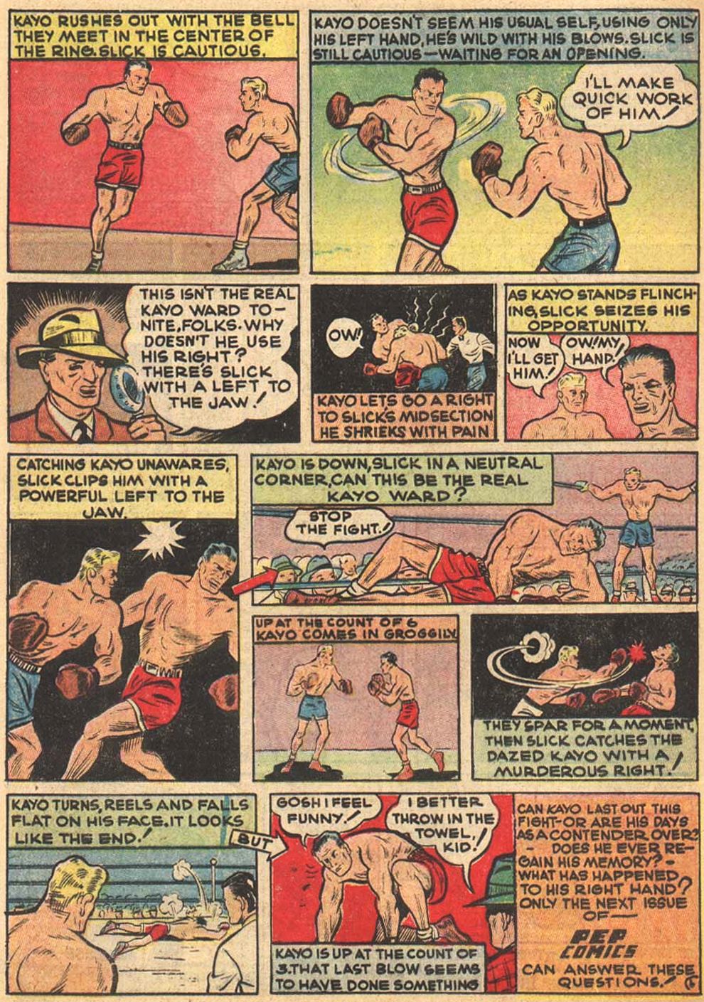 Read online Pep Comics comic -  Issue #5 - 60