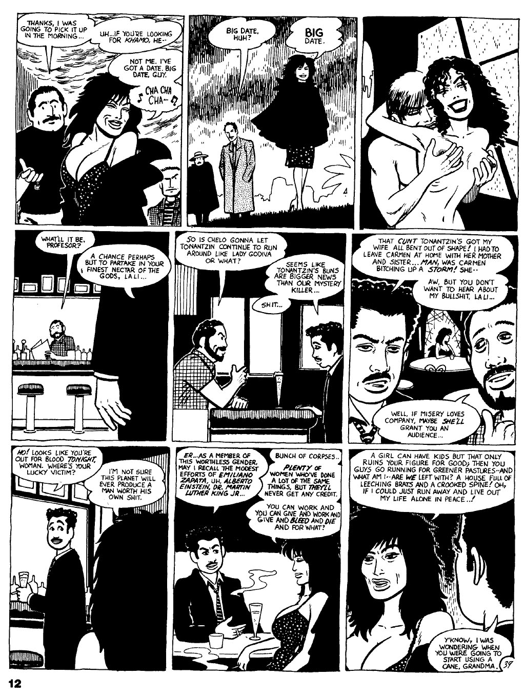 Read online Love and Rockets (1982) comic -  Issue #23 - 14