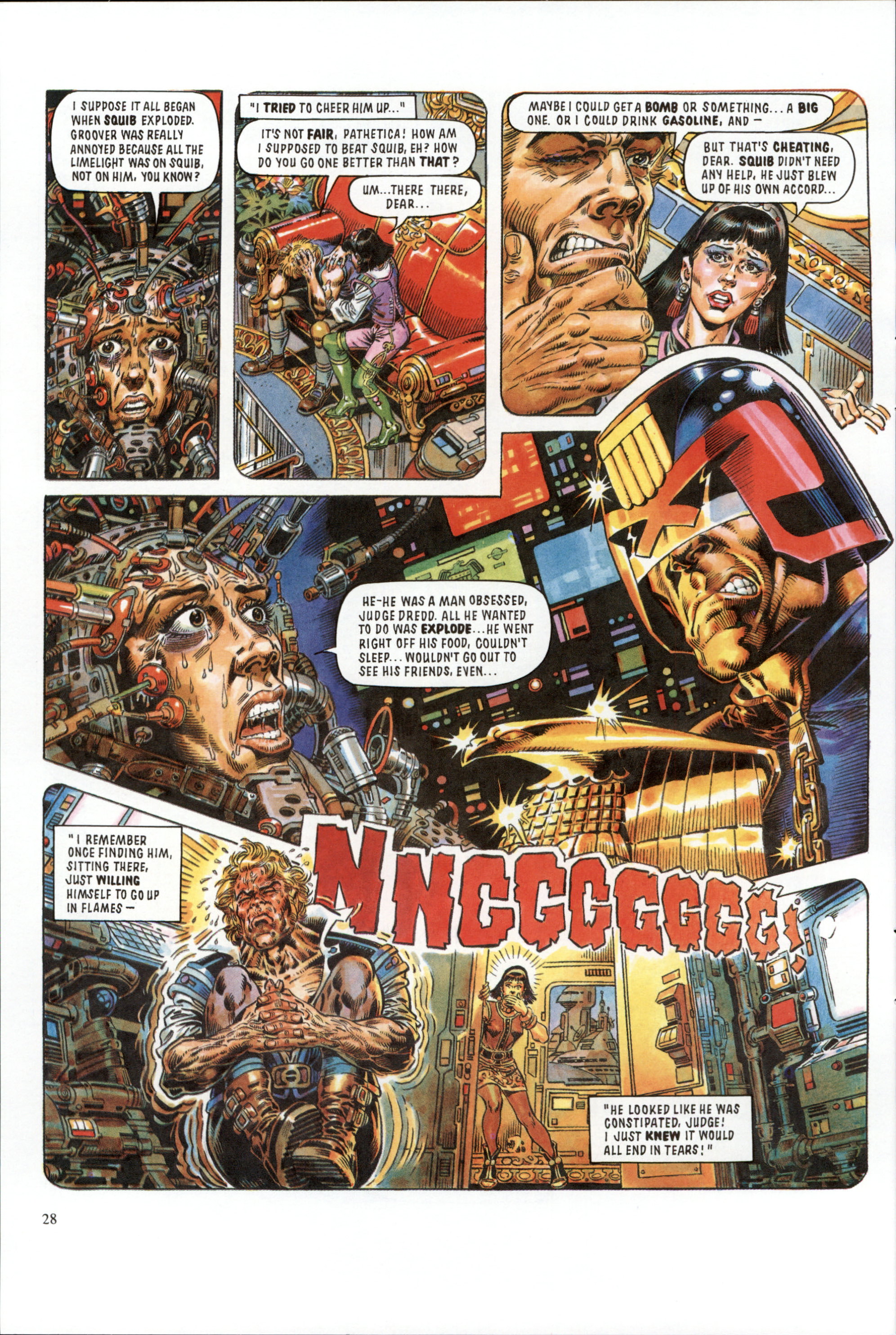 Read online Dredd Rules! comic -  Issue #16 - 30
