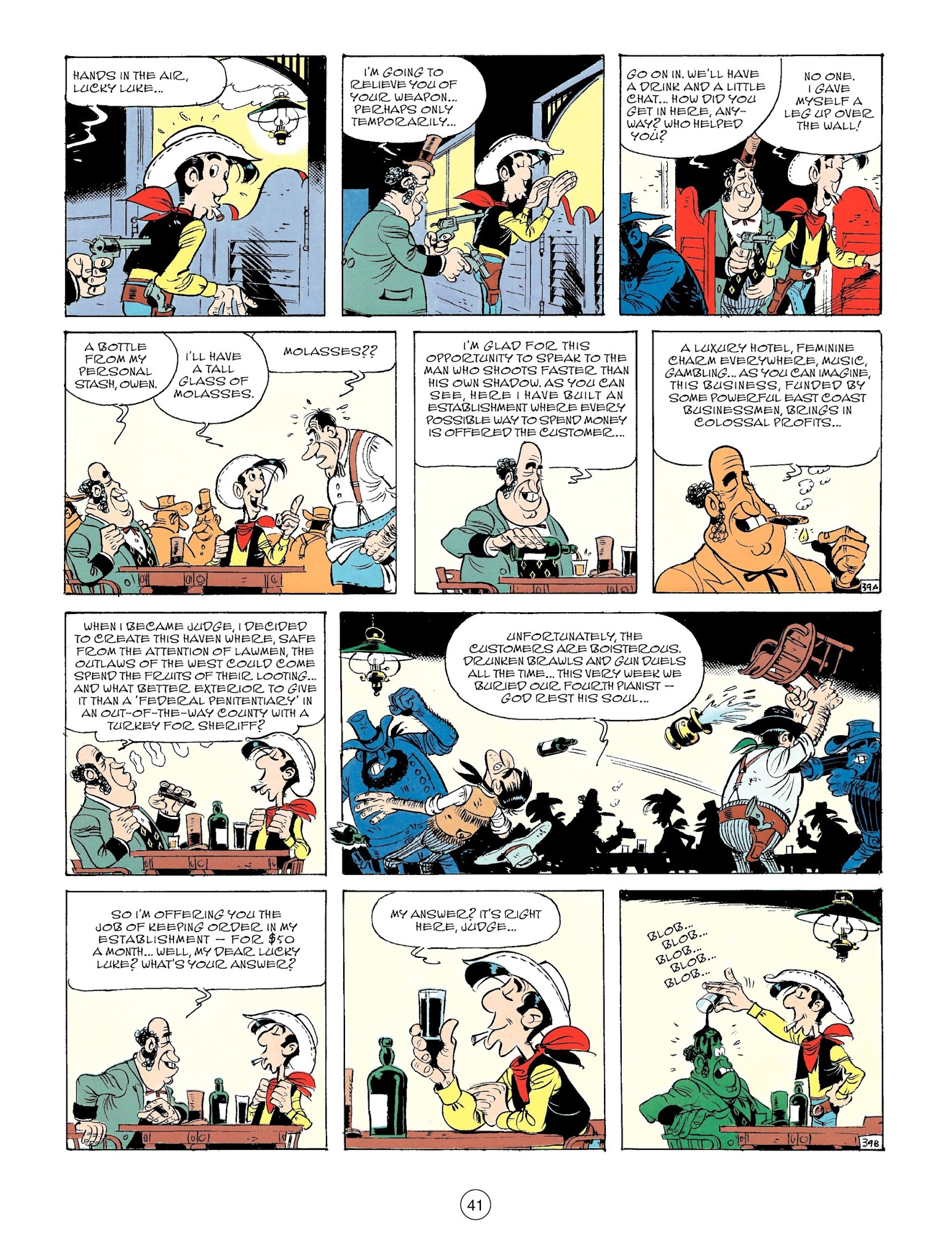 Read online A Lucky Luke Adventure comic -  Issue #58 - 41