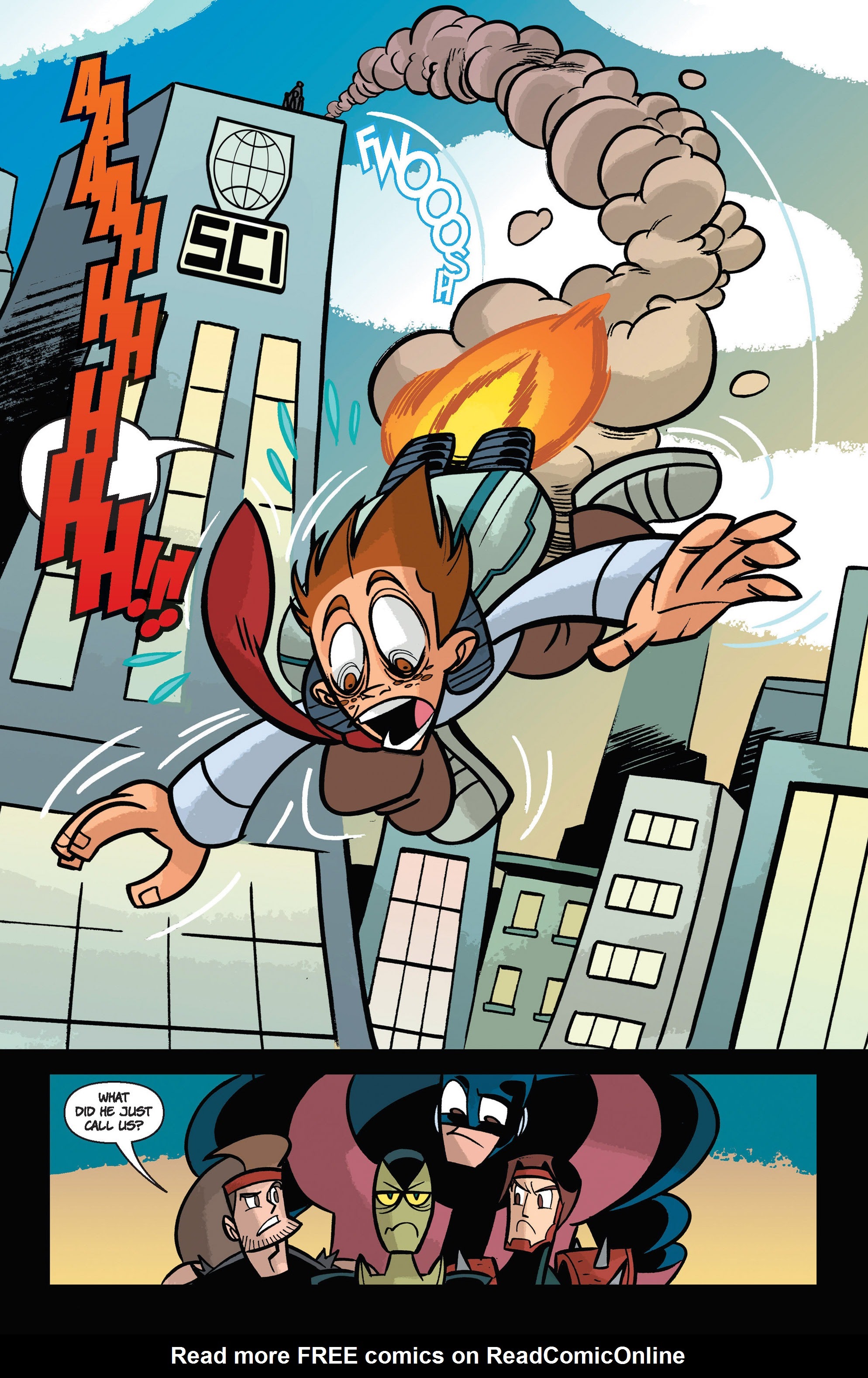Read online Super Human Resources comic -  Issue #1 - 29