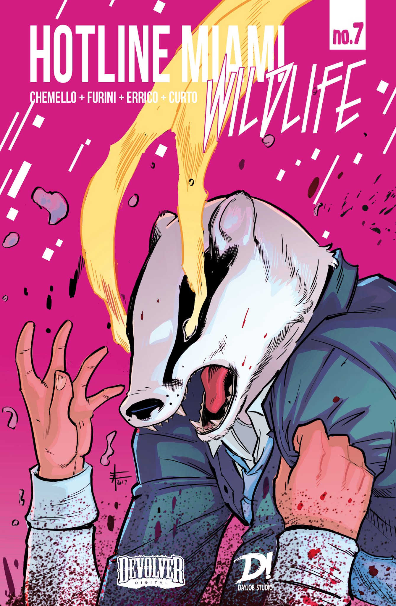 Read online Hotline Miami Wildlife comic -  Issue #7 - 1