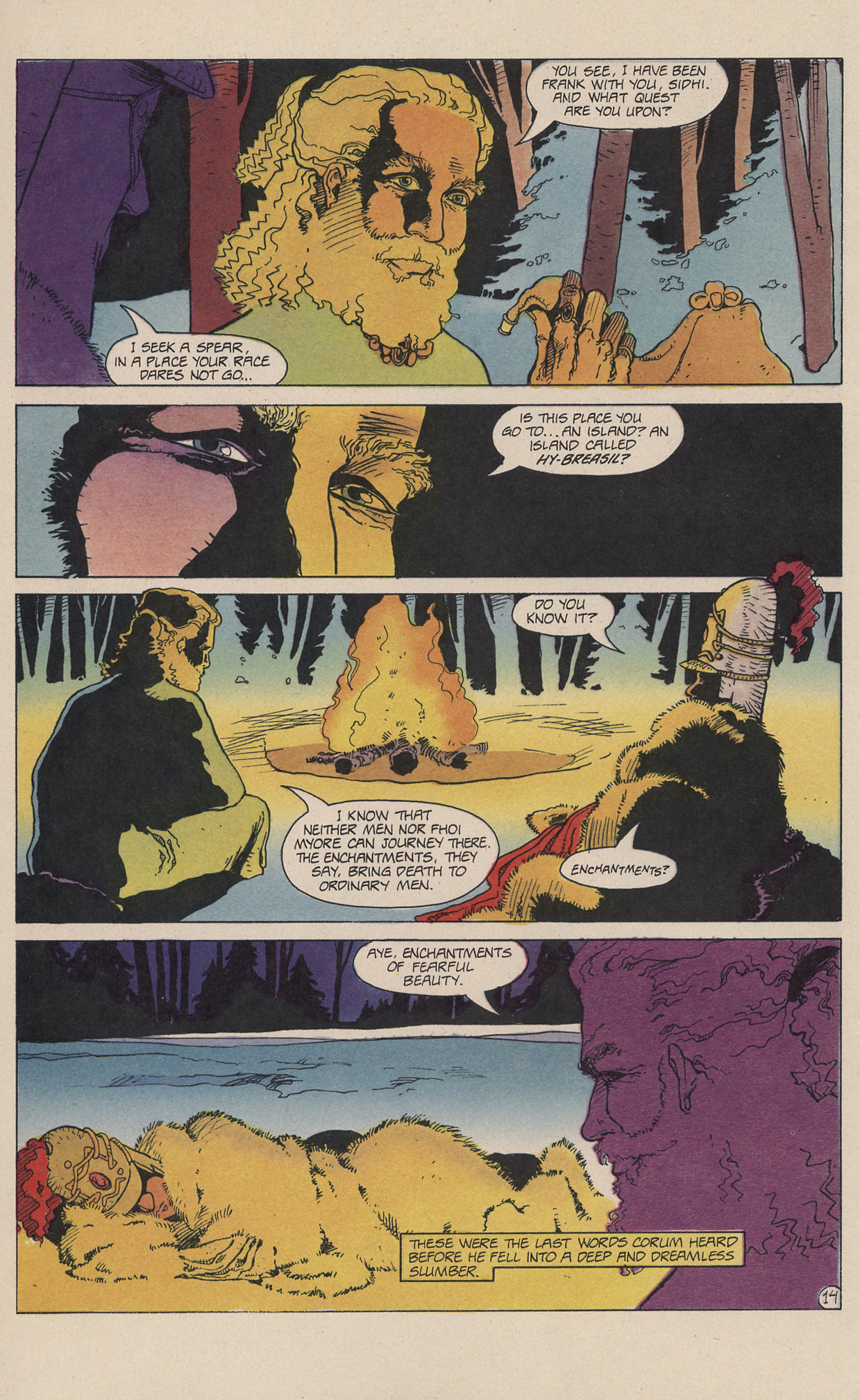 Read online Corum: The Bull and the Spear comic -  Issue #2 - 16