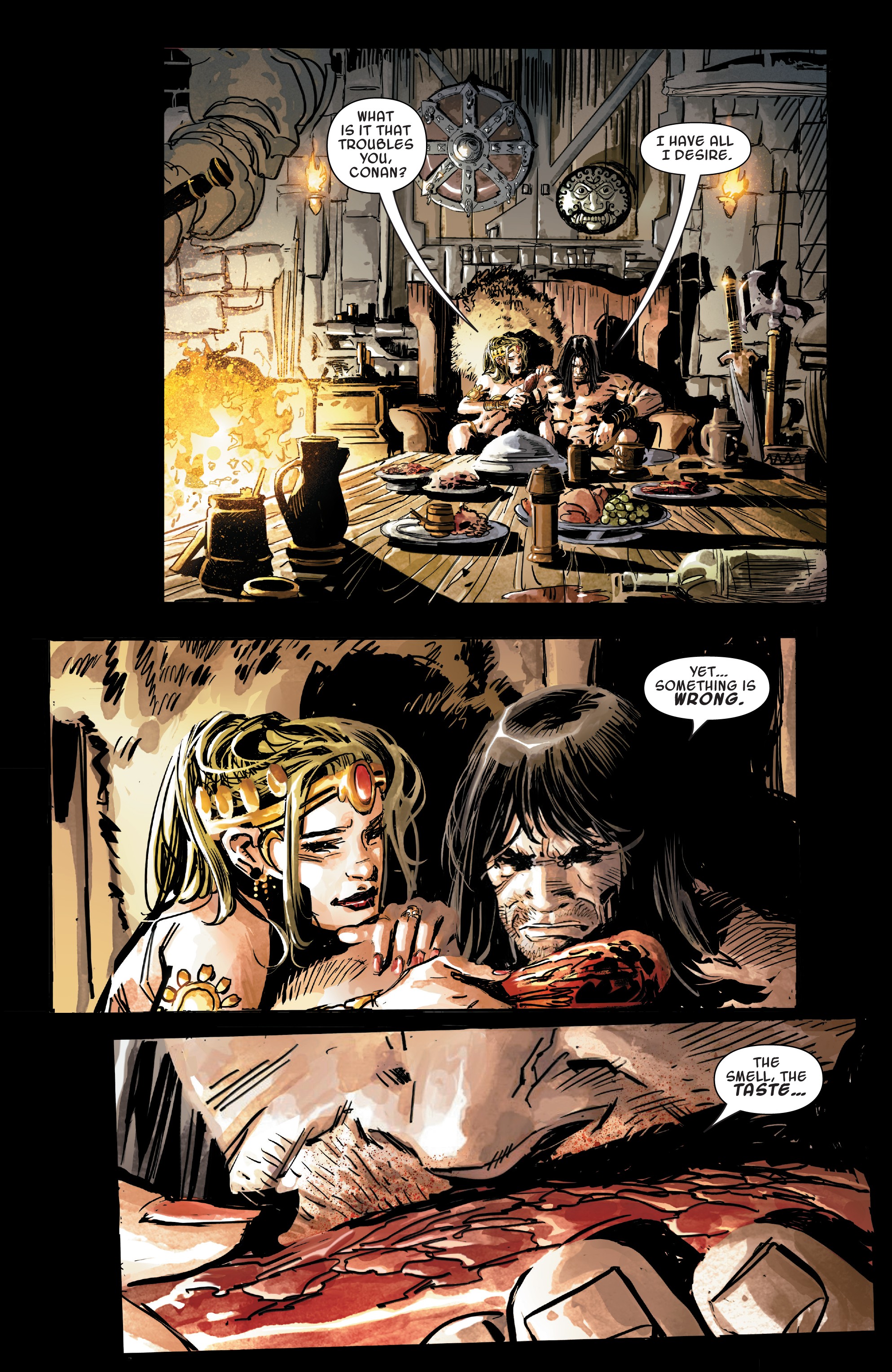 Read online Savage Sword of Conan comic -  Issue #1 - 5