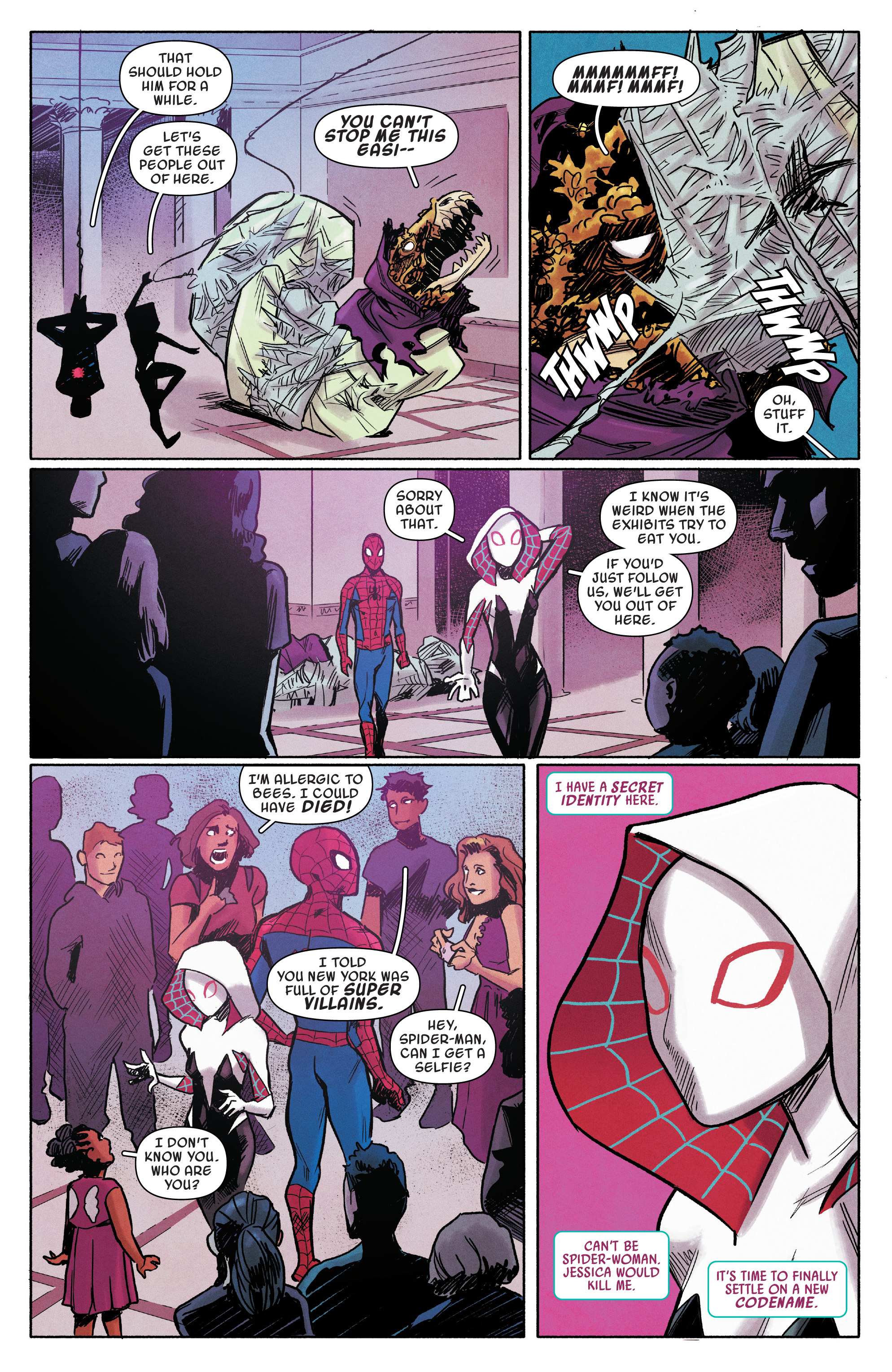 Read online Spider-Gwen: Ghost-Spider comic -  Issue #10 - 20
