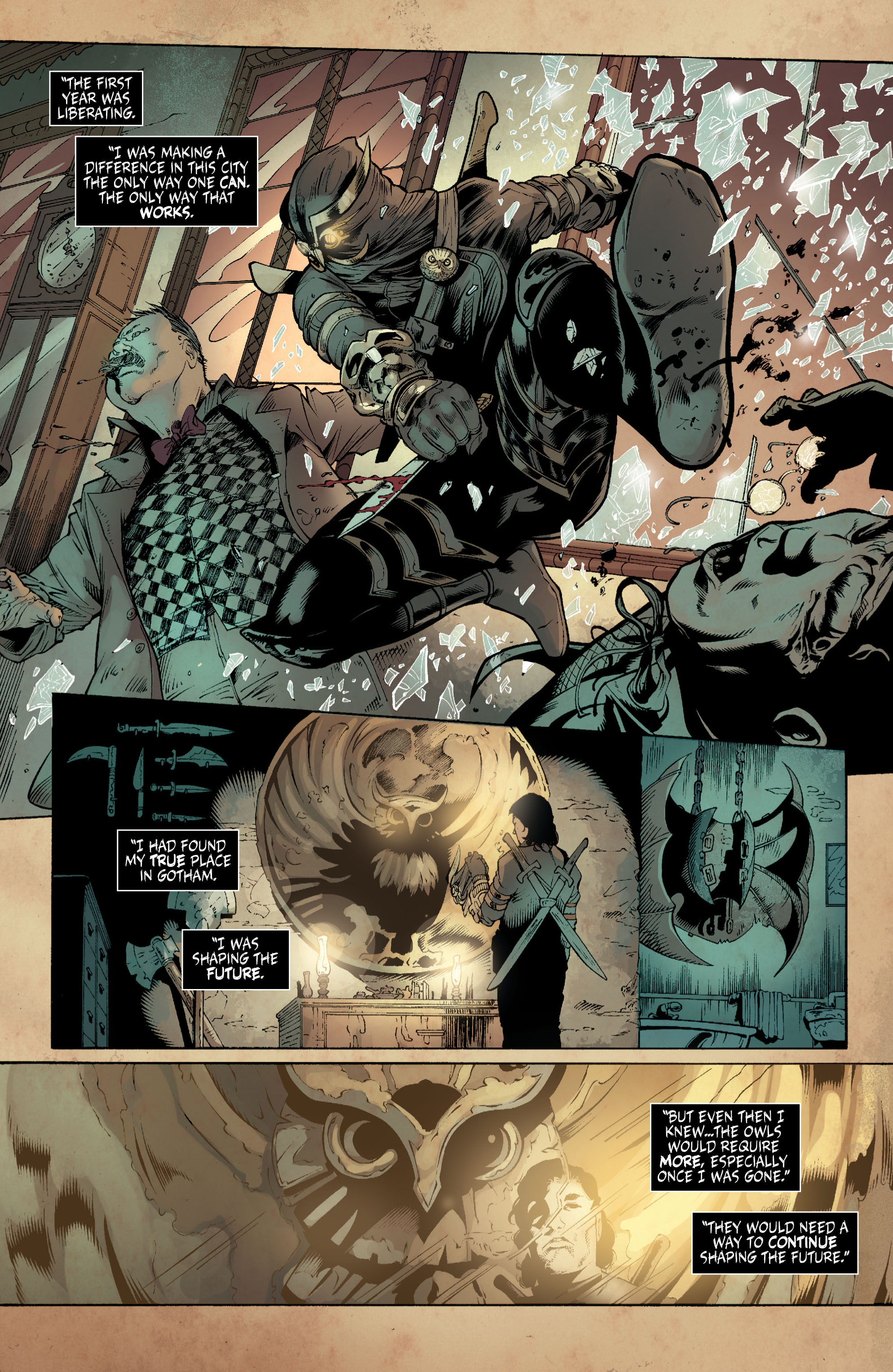 Read online Batman: Night of the Owls comic -  Issue # Full - 231