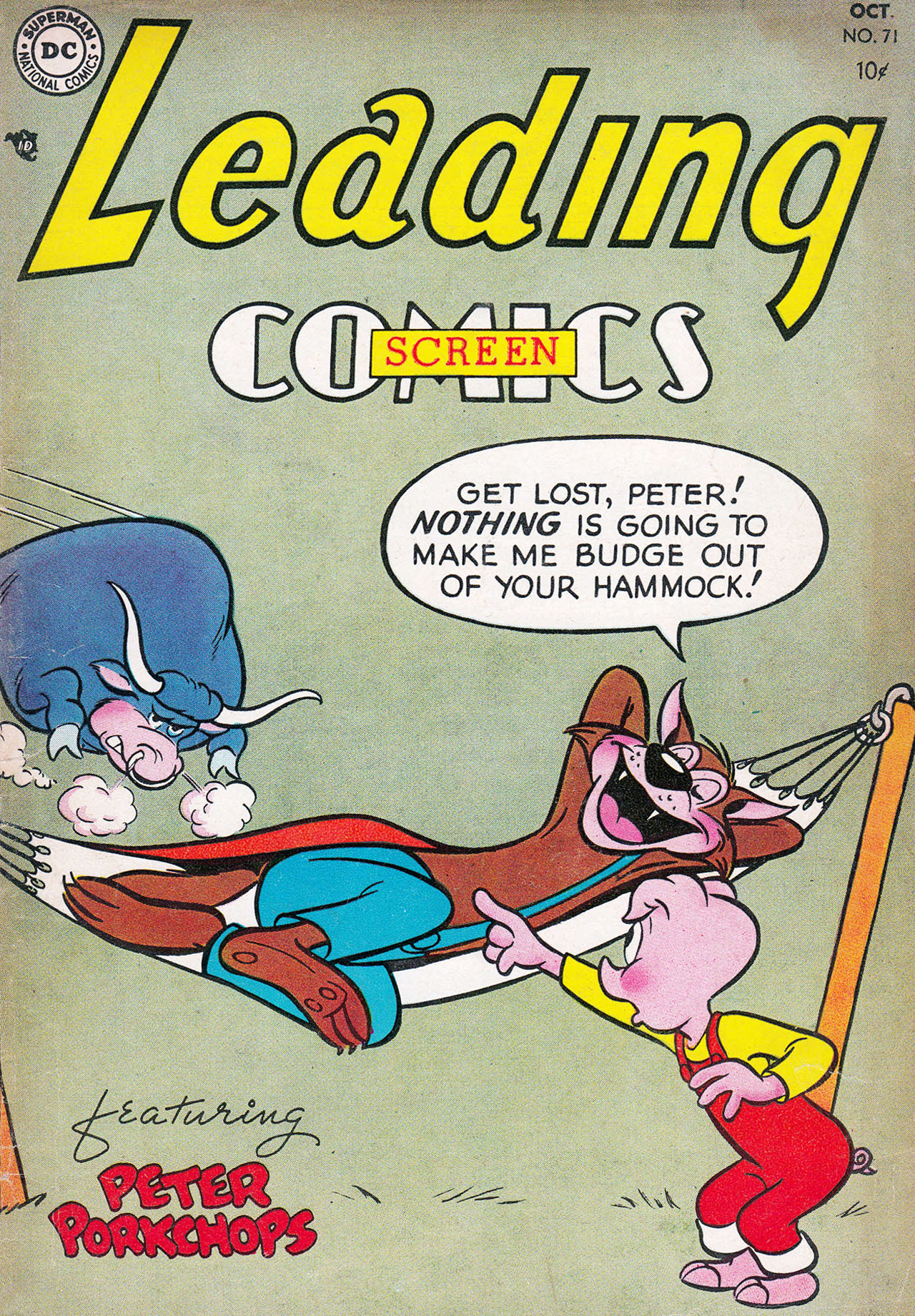 Read online Leading Screen Comics comic -  Issue #71 - 1