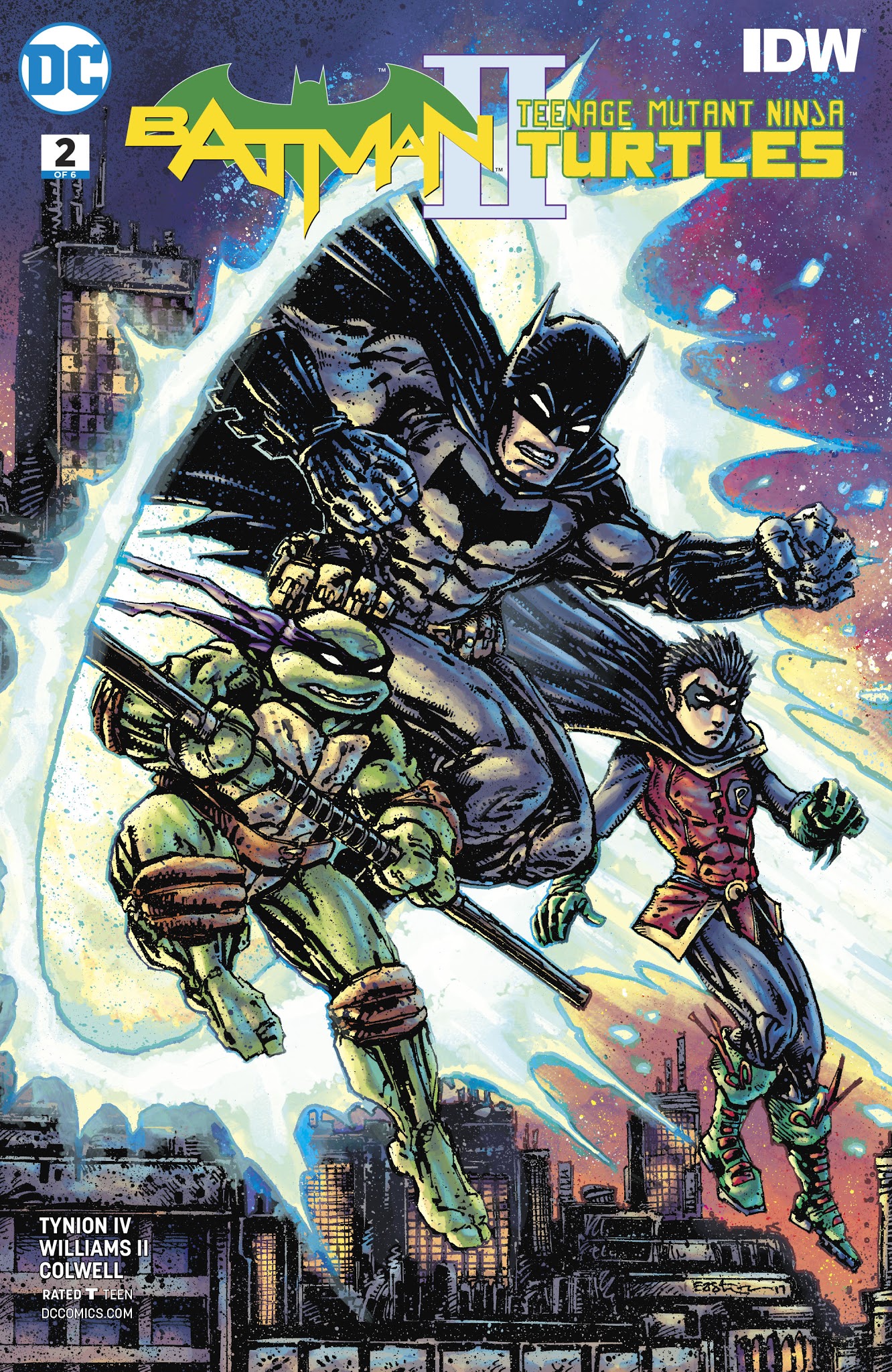 Read online Batman/Teenage Mutant Ninja Turtles II comic -  Issue #2 - 3