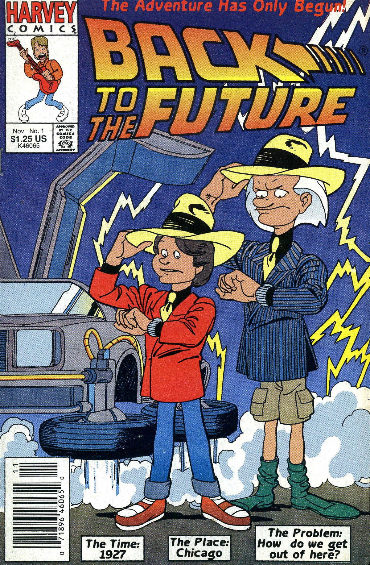 Read online Back to the Future (1991) comic -  Issue #1 - 1