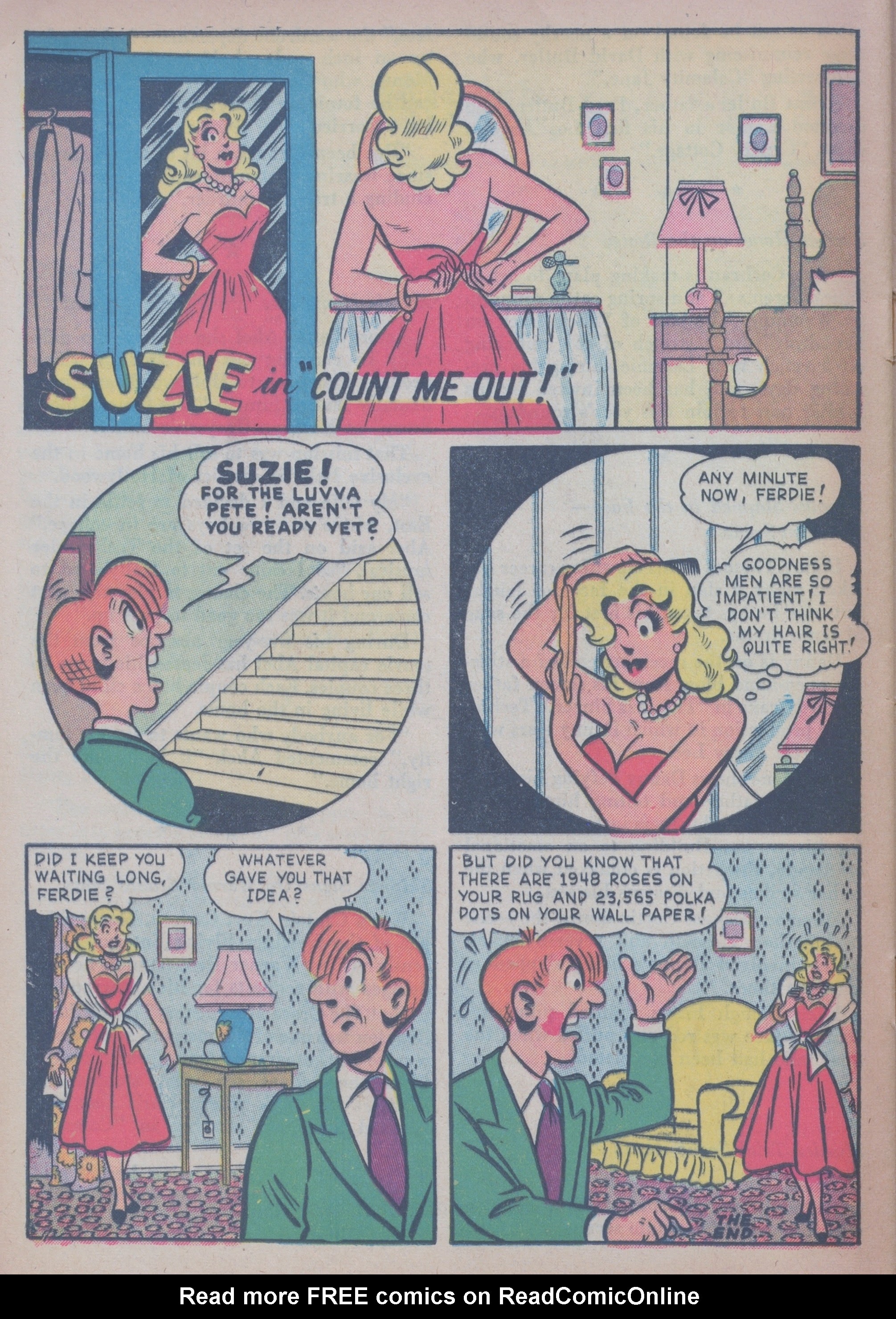 Read online Suzie Comics comic -  Issue #93 - 26