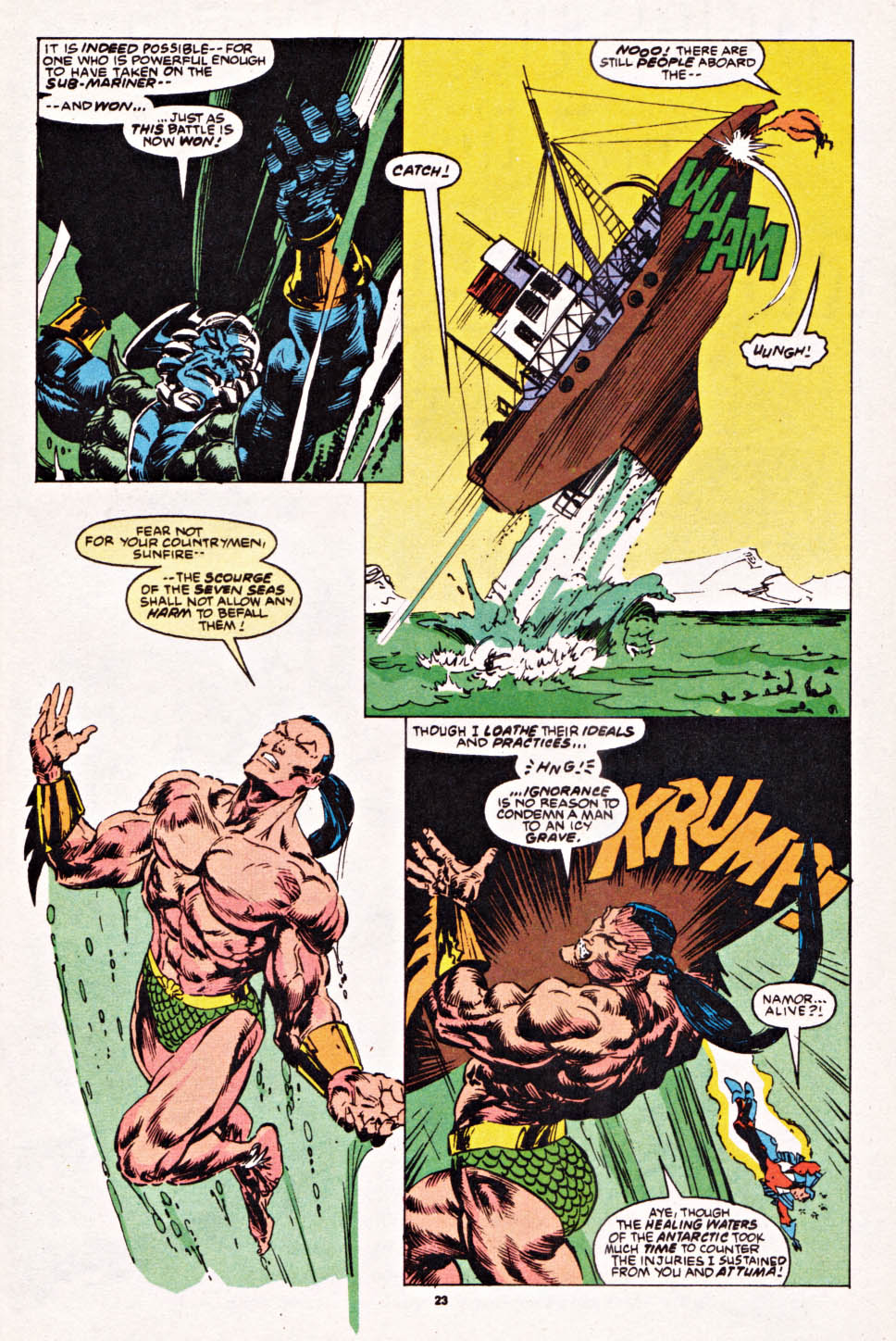 Read online Namor, The Sub-Mariner comic -  Issue #45 - 19