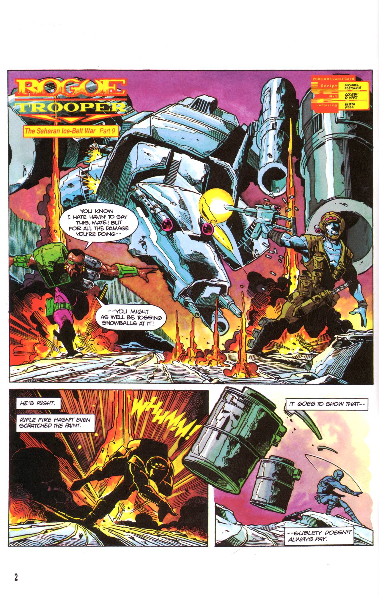 Read online Rogue Trooper:  The Final Warrior comic -  Issue #5 - 3