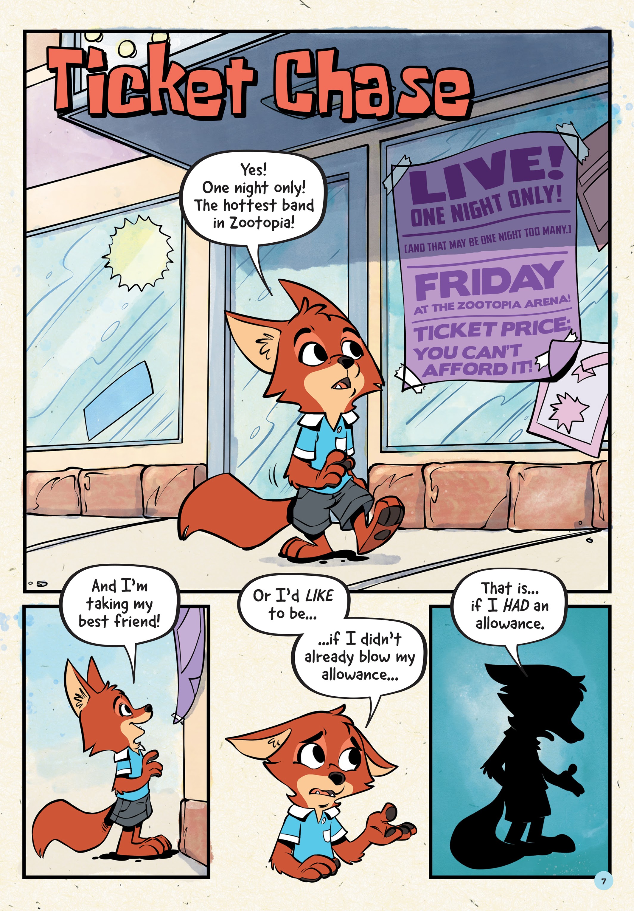 Read online Disney Zootopia: Family Night comic -  Issue # Full - 6