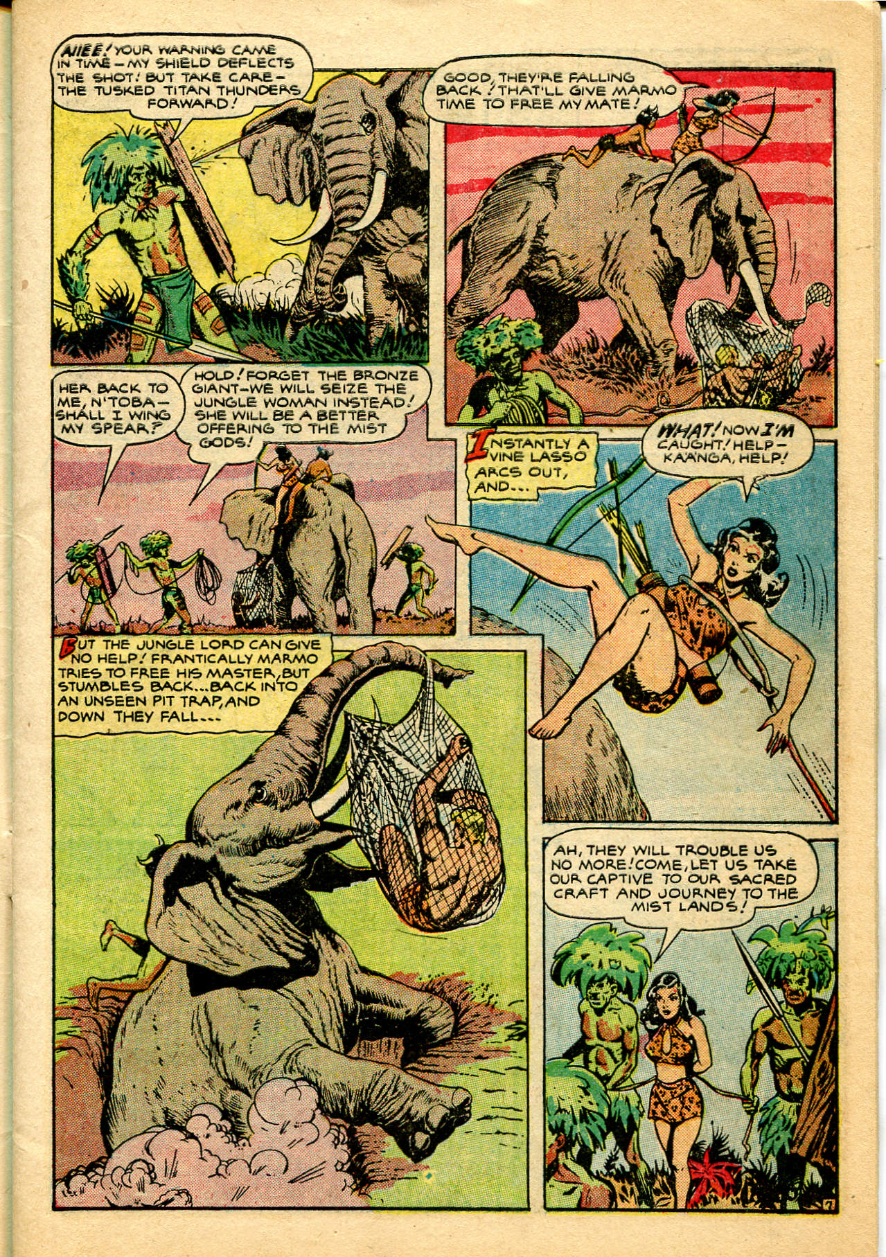 Read online Jungle Comics comic -  Issue #123 - 9
