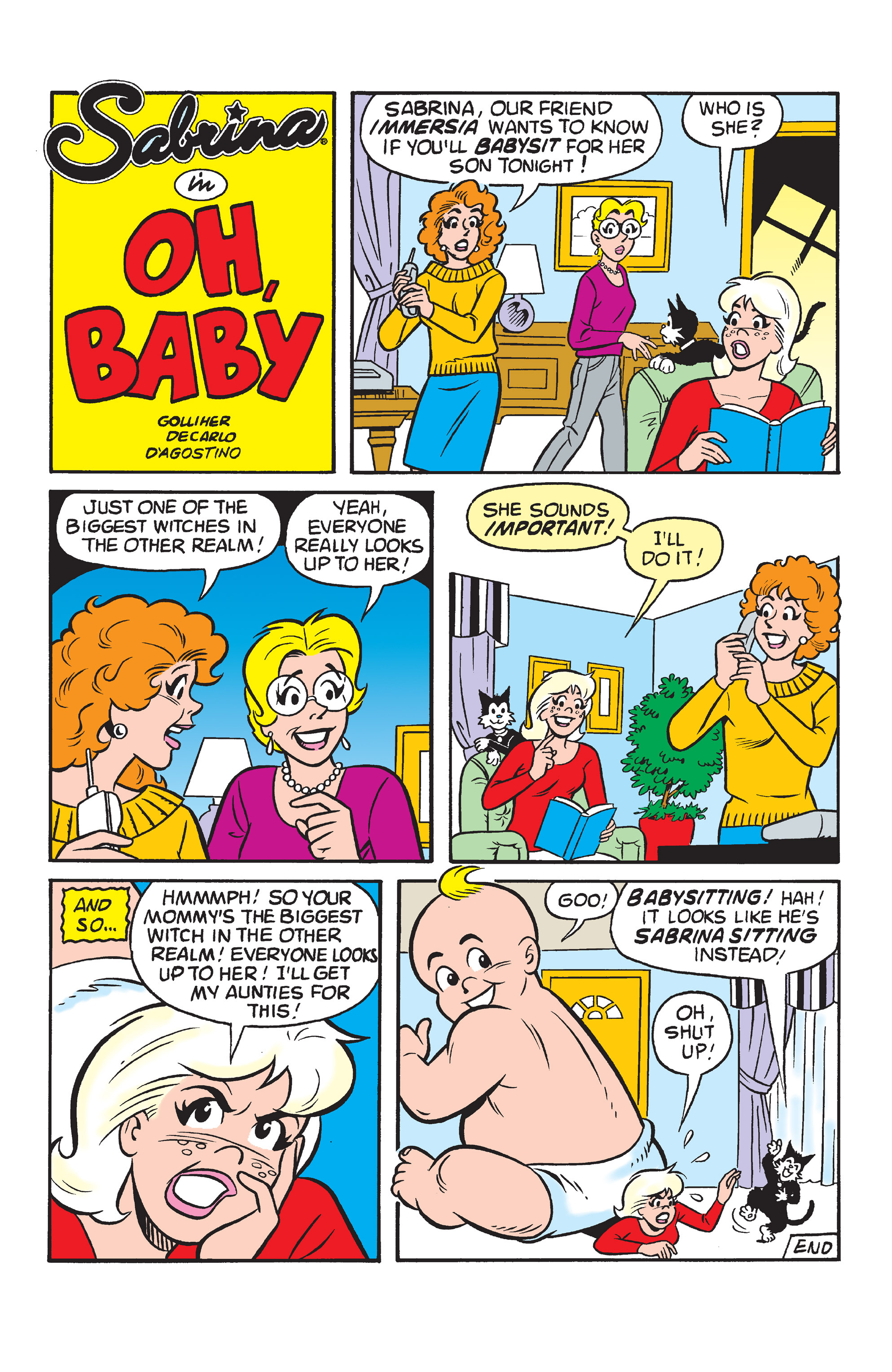 Read online B&V Friends Adventures In Babysitting comic -  Issue # TPB - 76