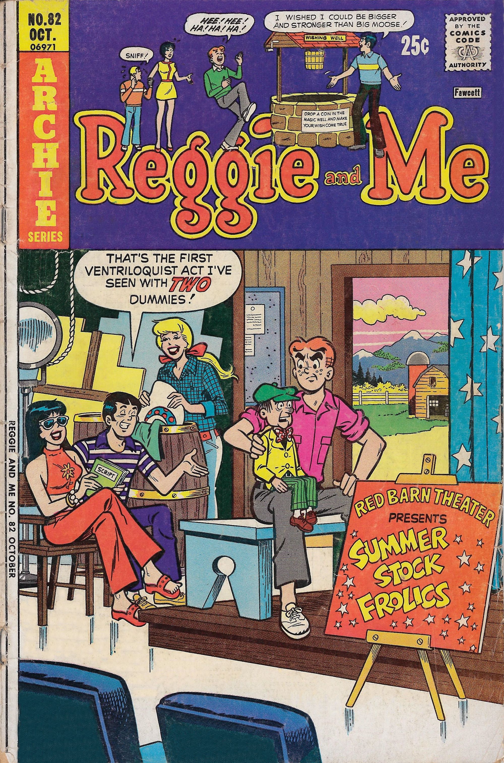 Read online Reggie and Me (1966) comic -  Issue #82 - 1