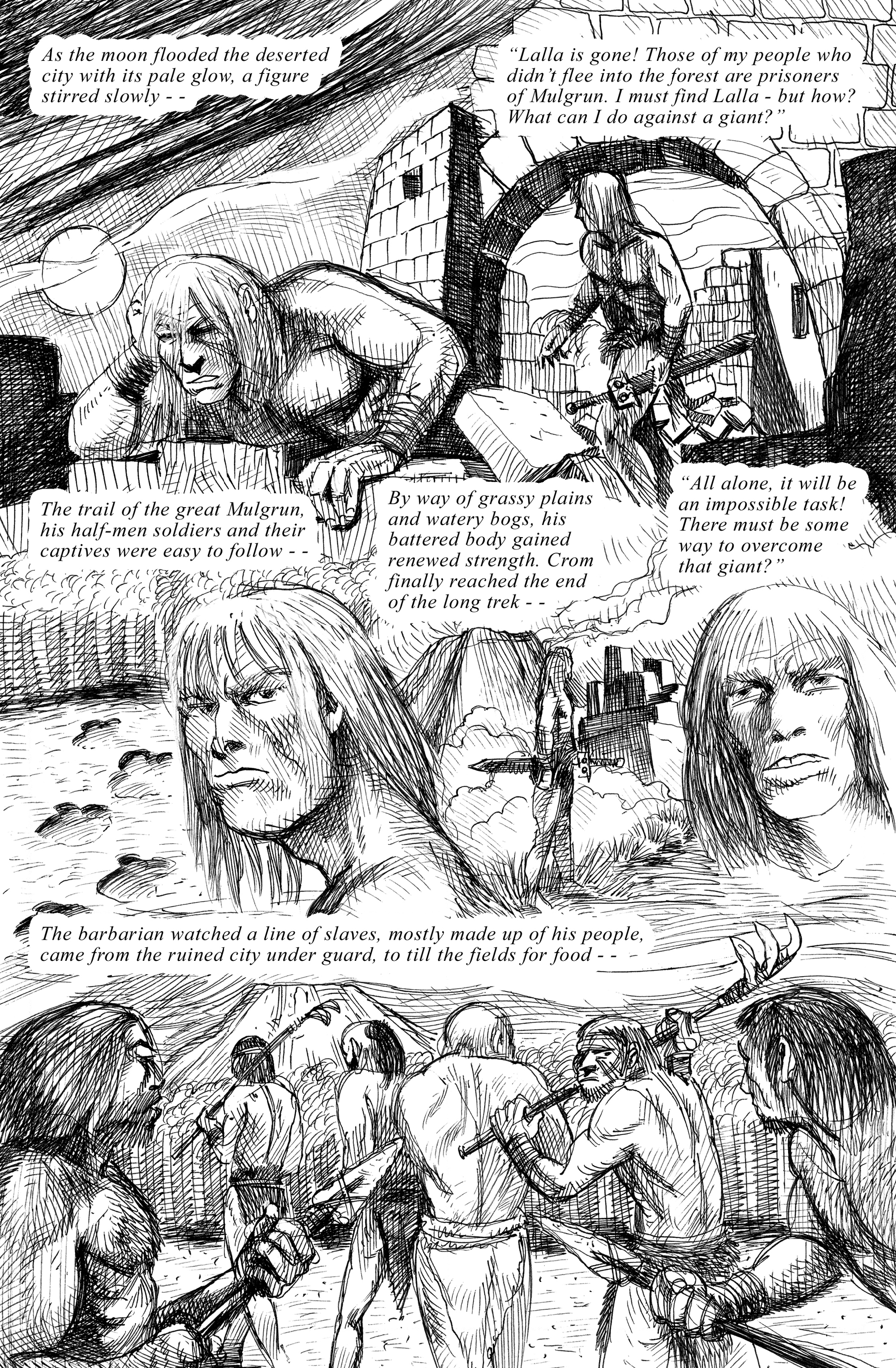 Read online Crom the Barbarian Collection comic -  Issue #2 - 21