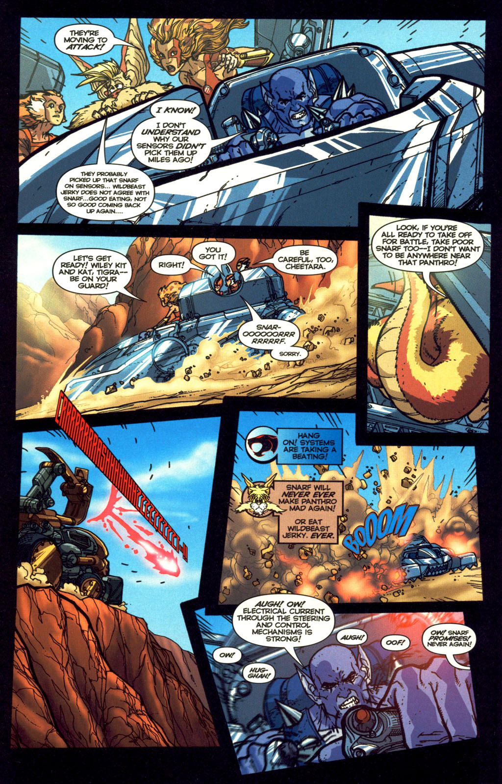 Read online ThunderCats: HammerHand's Revenge comic -  Issue #3 - 12