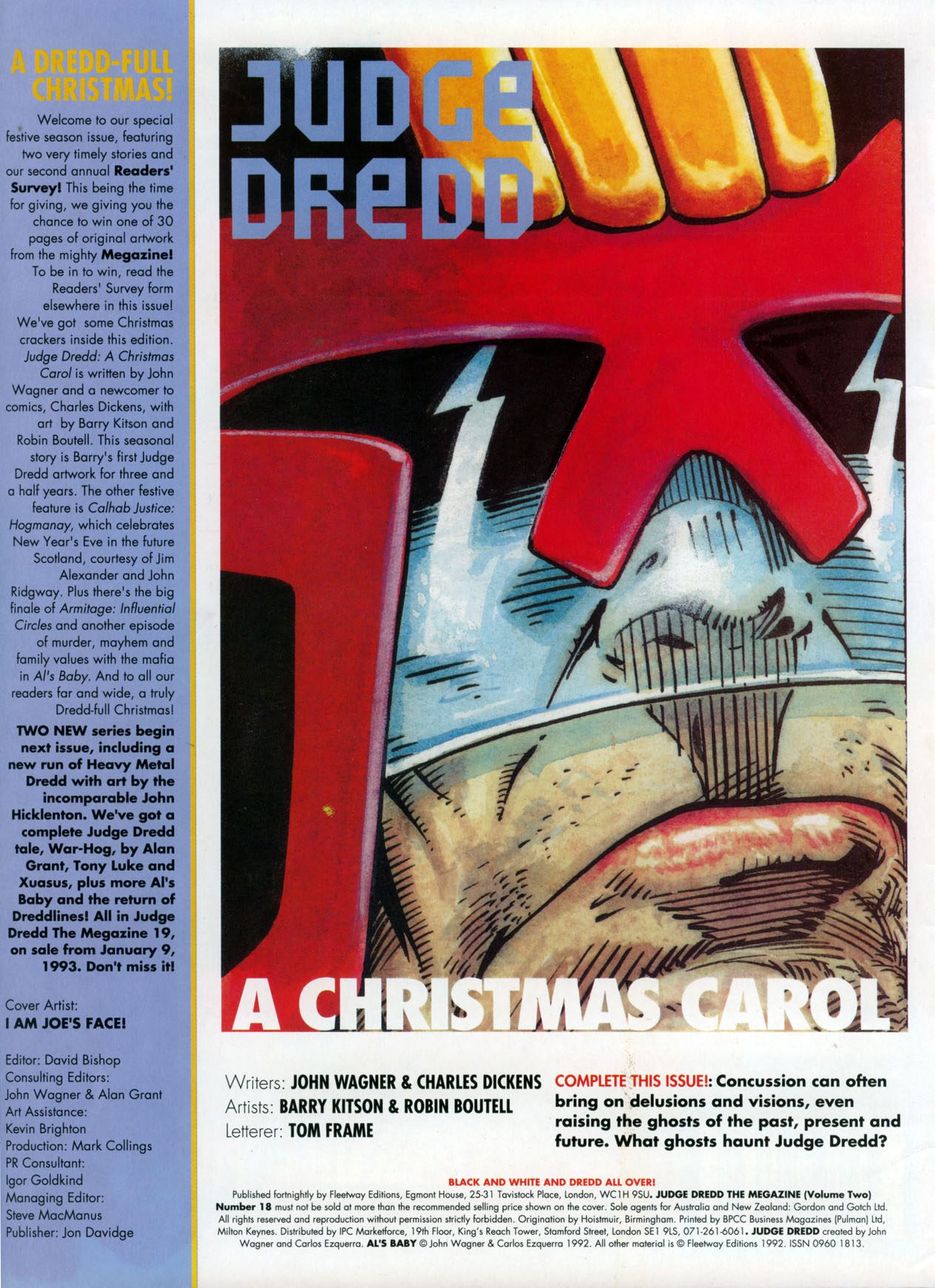 Read online Judge Dredd: The Megazine (vol. 2) comic -  Issue #18 - 2