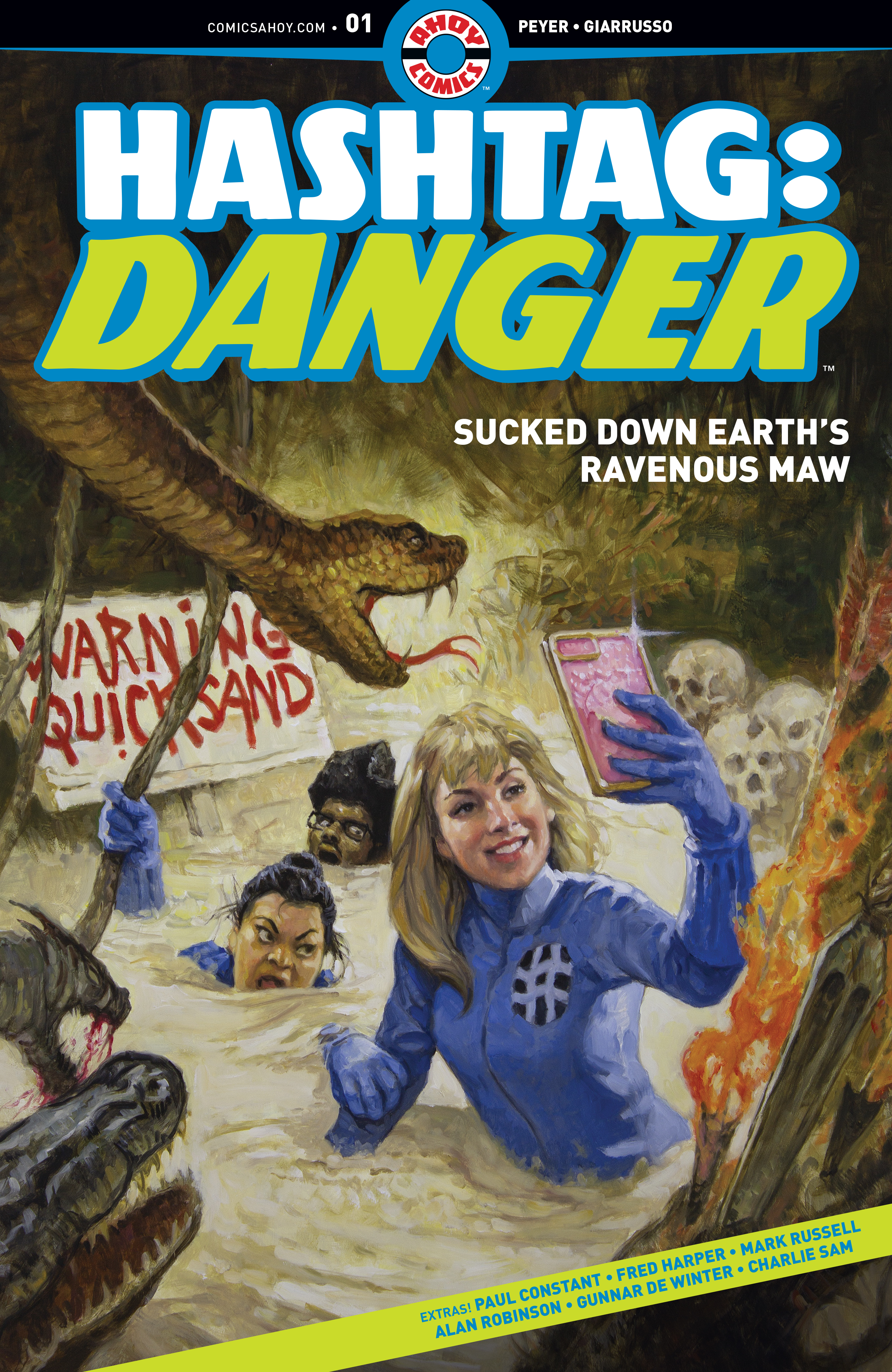 Read online Hashtag Danger comic -  Issue #1 - 1