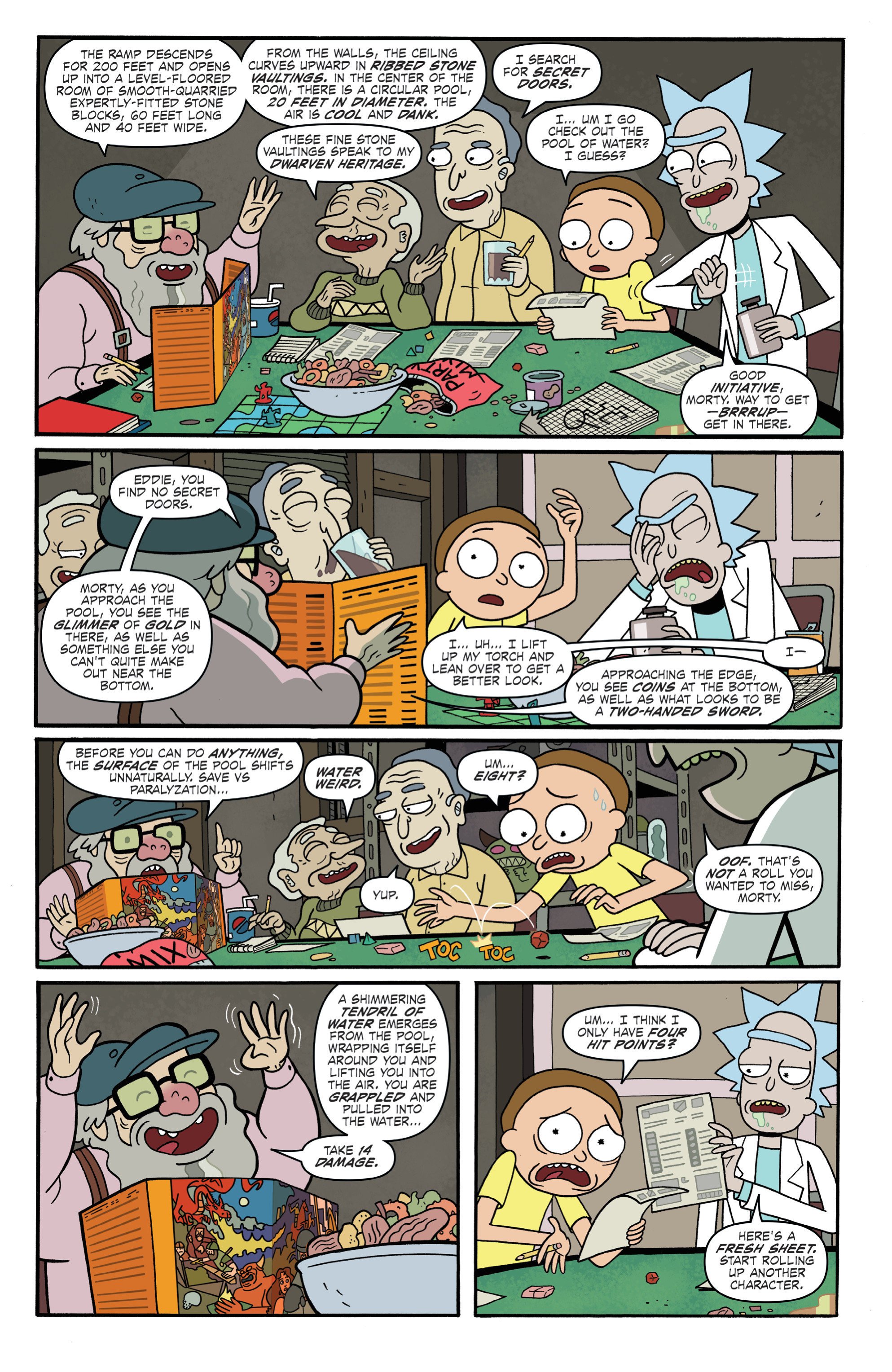 Read online Rick and Morty vs Dungeons & Dragons comic -  Issue # _TPB - 18