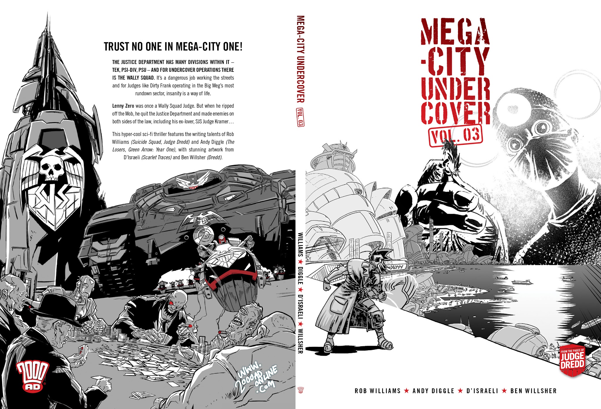 Read online Mega-City Undercover comic -  Issue # TPB 3 - 1