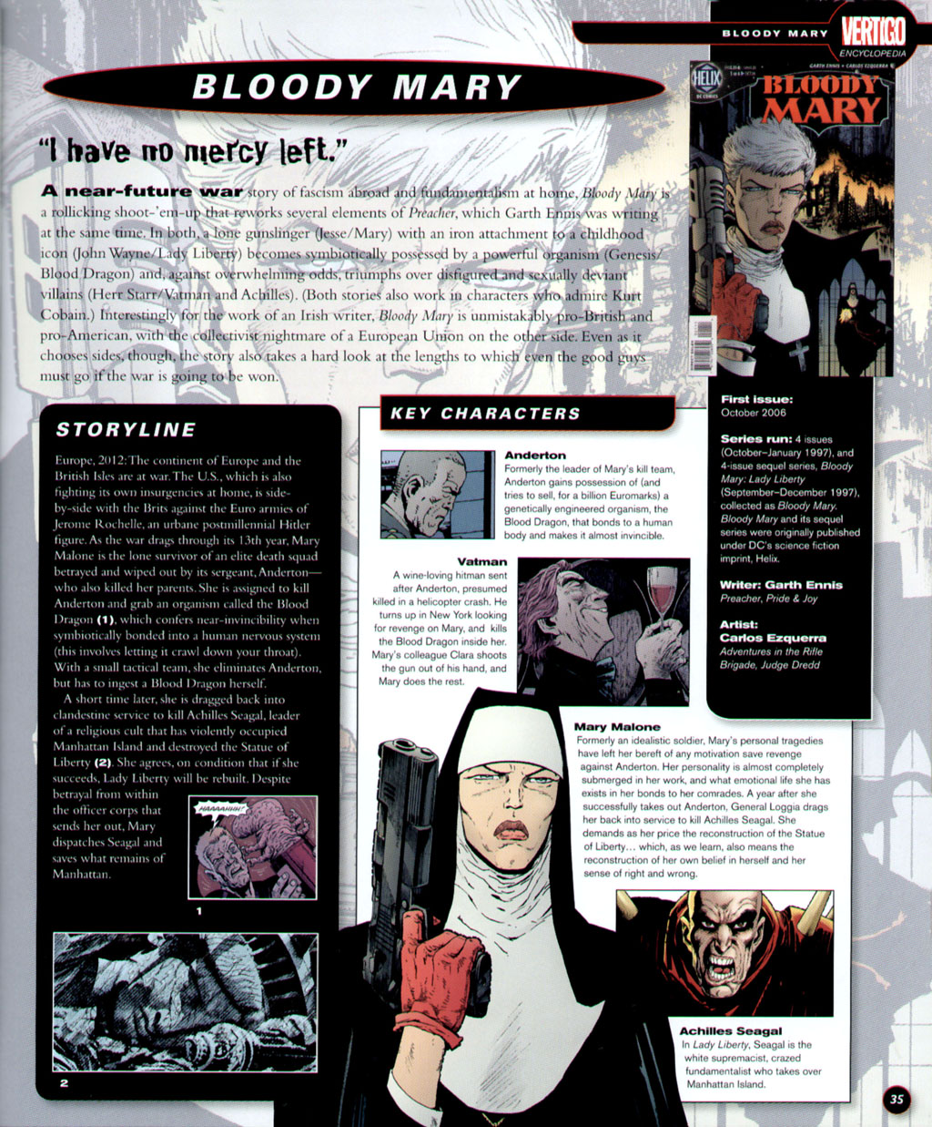 Read online The Vertigo Encyclopedia comic -  Issue # TPB (Part 1) - 35