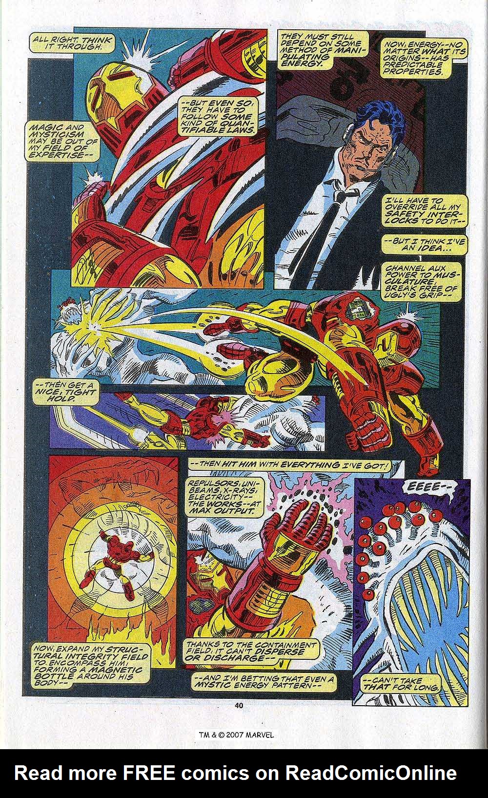 Read online Iron Man (1968) comic -  Issue # Annual 14 - 42