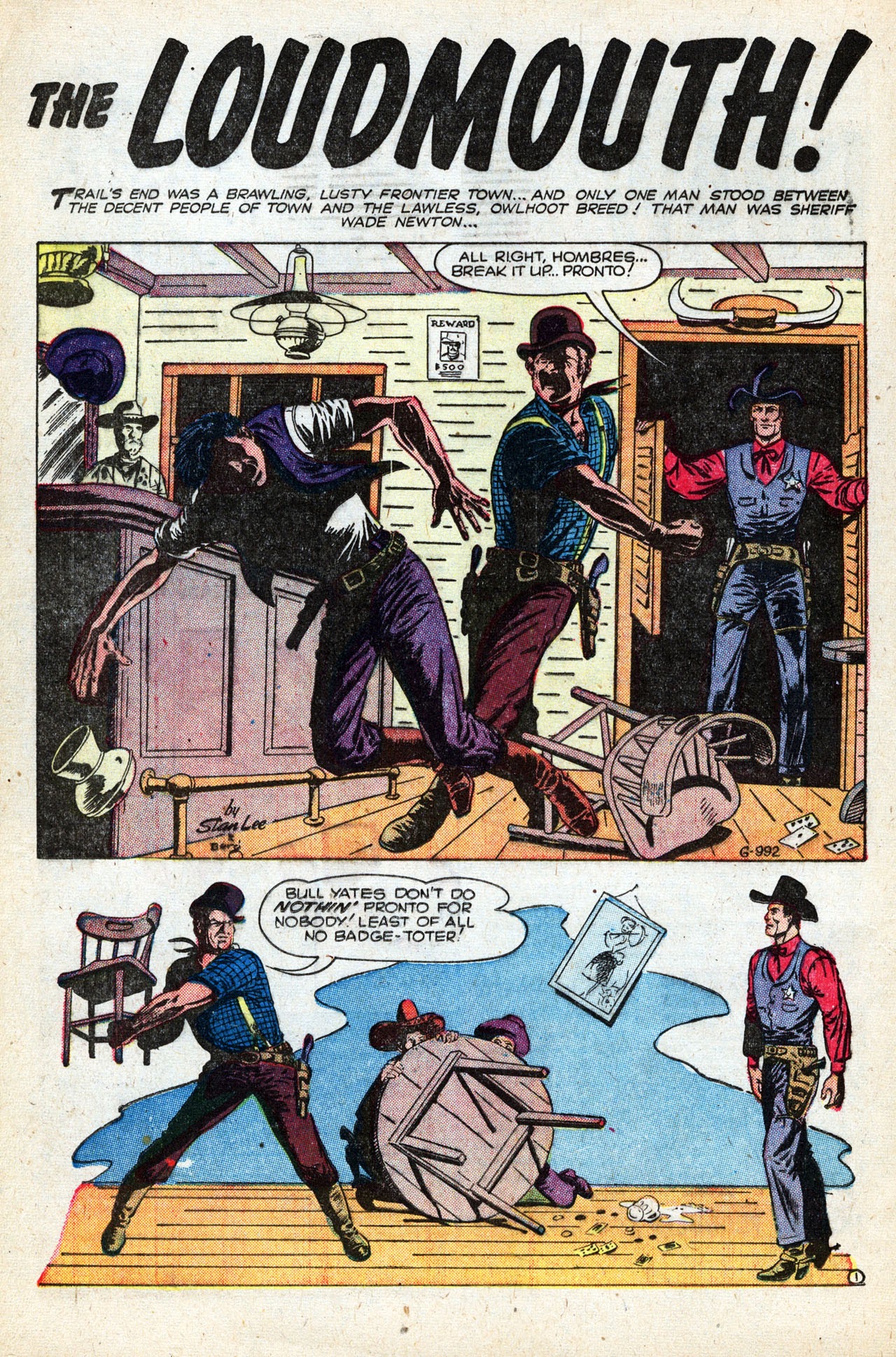 Read online Western Gunfighters (1956) comic -  Issue #20 - 20