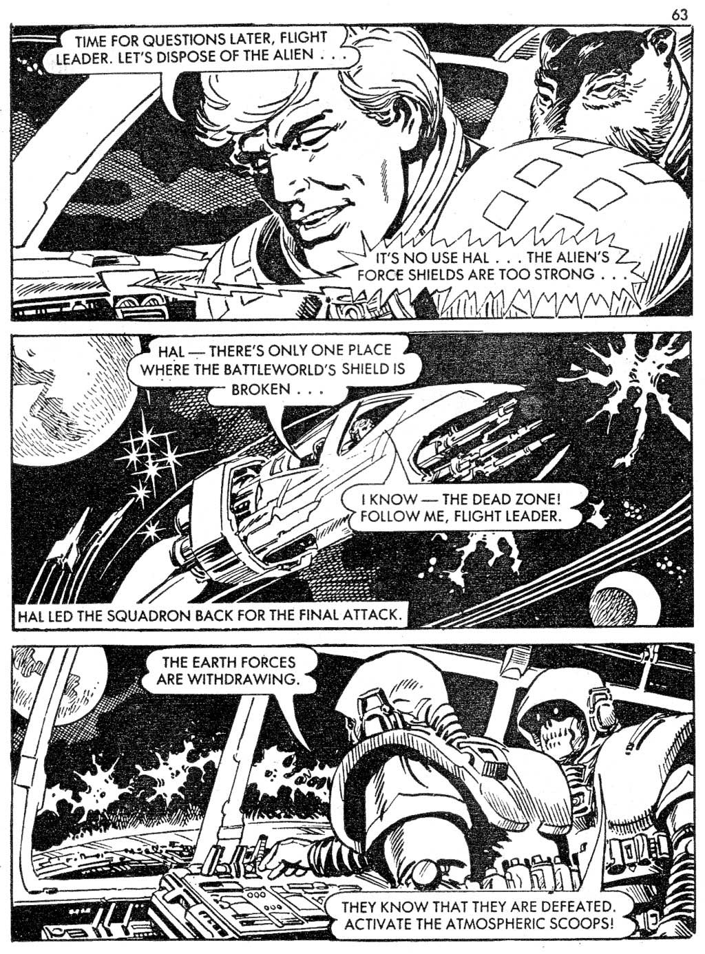 Read online Starblazer comic -  Issue #159 - 63