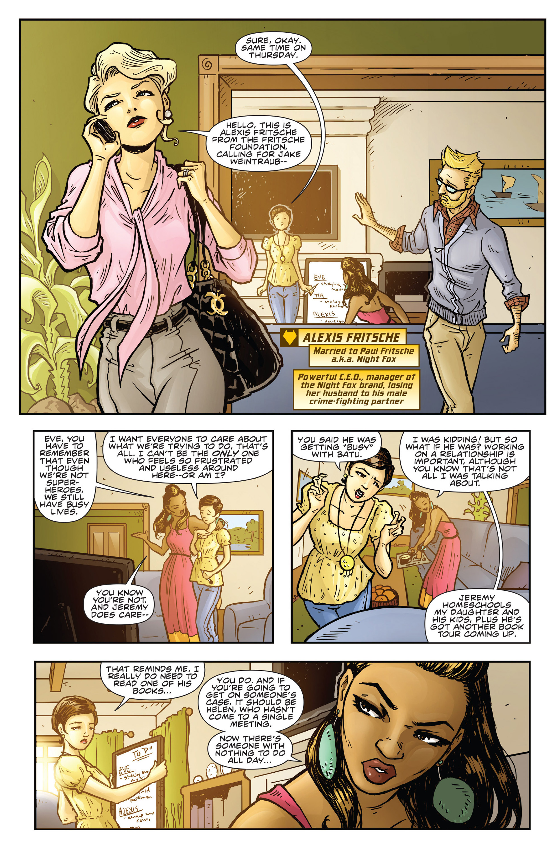 Read online Grace Randolph's Supurbia comic -  Issue #1 - 9