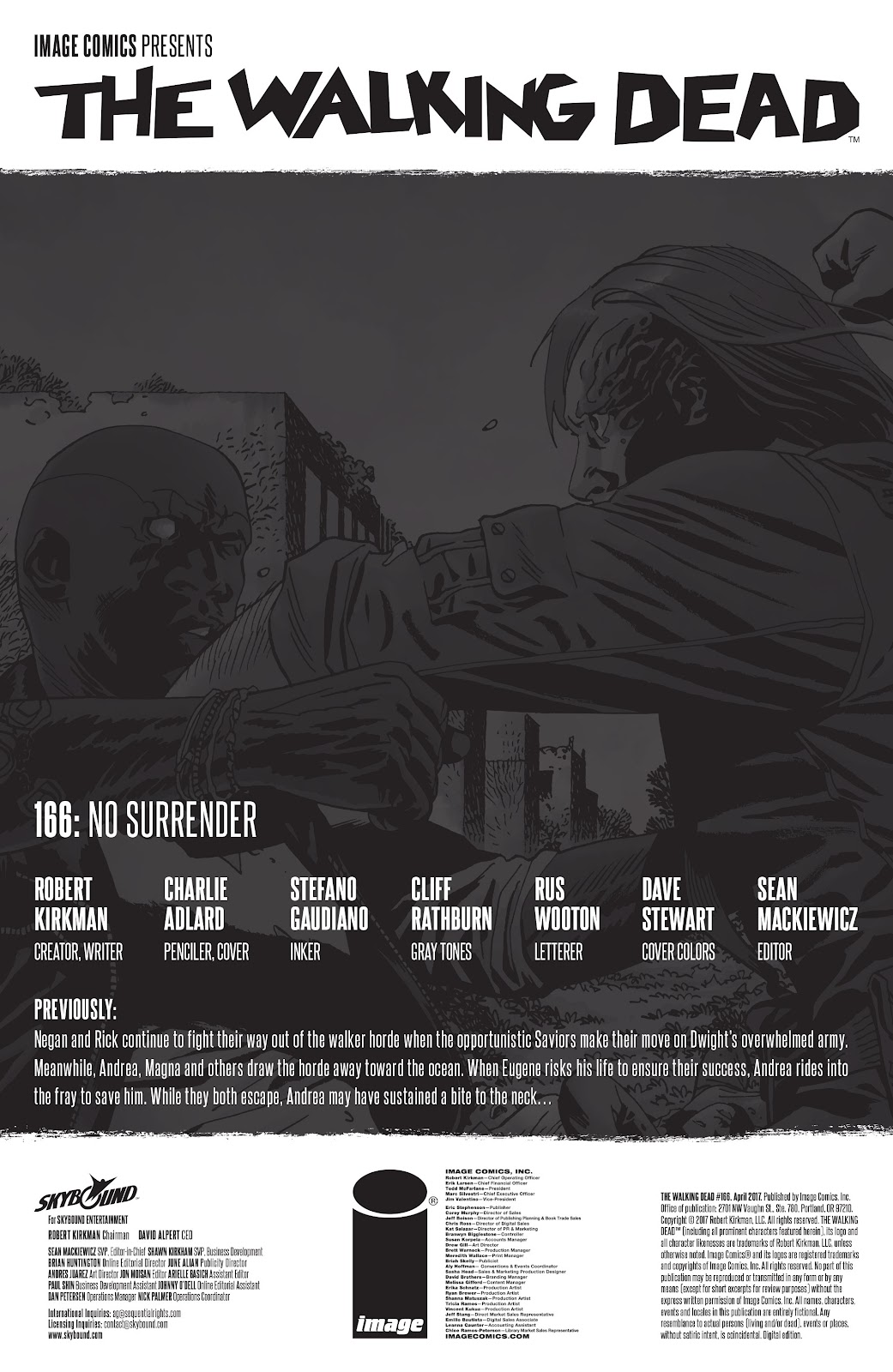 The Walking Dead issue 166 - Page 2