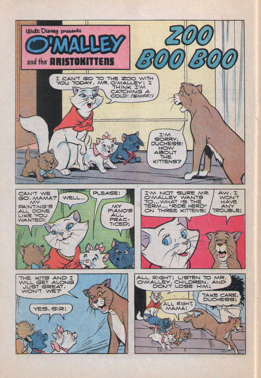 Read online O'Malley and the Alley Cats comic -  Issue #2 - 26