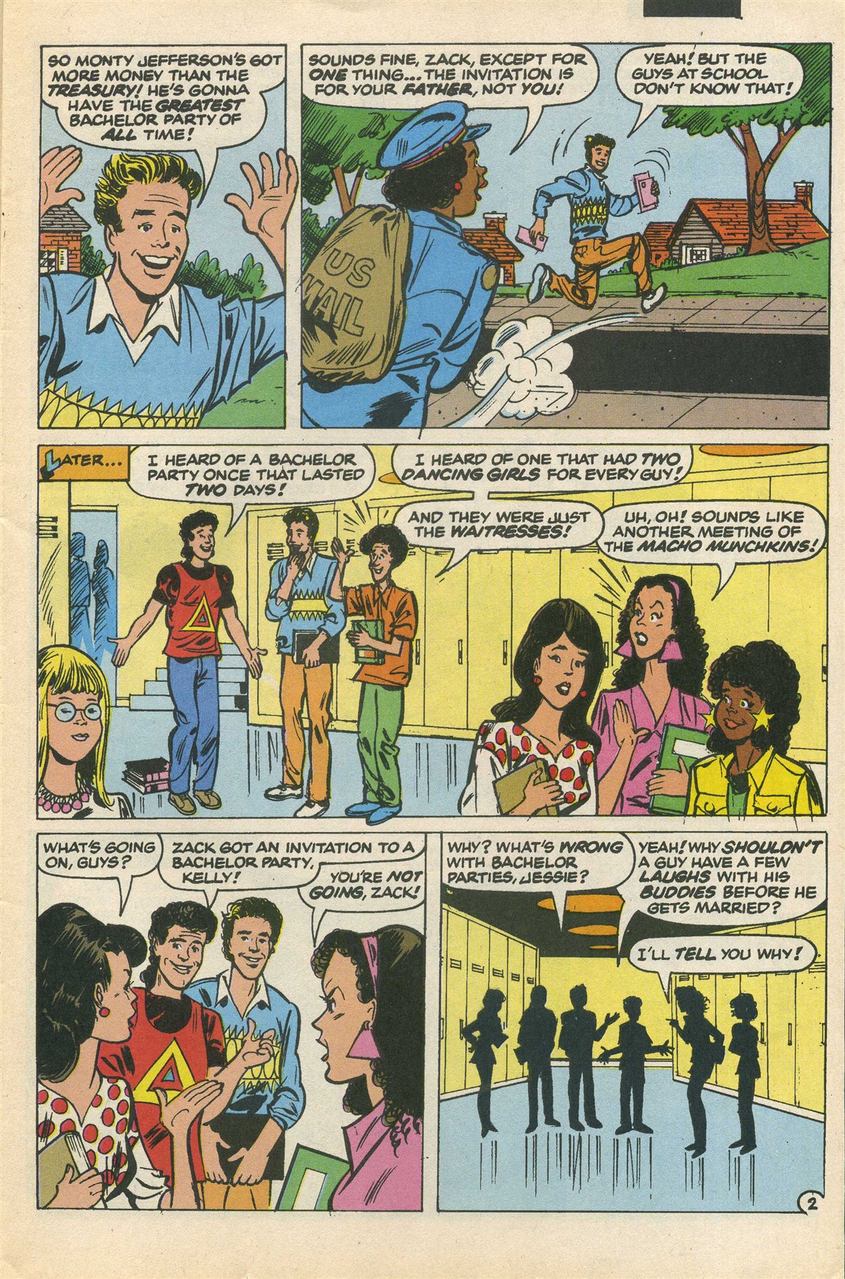 Read online Saved By The Bell comic -  Issue #3 - 5