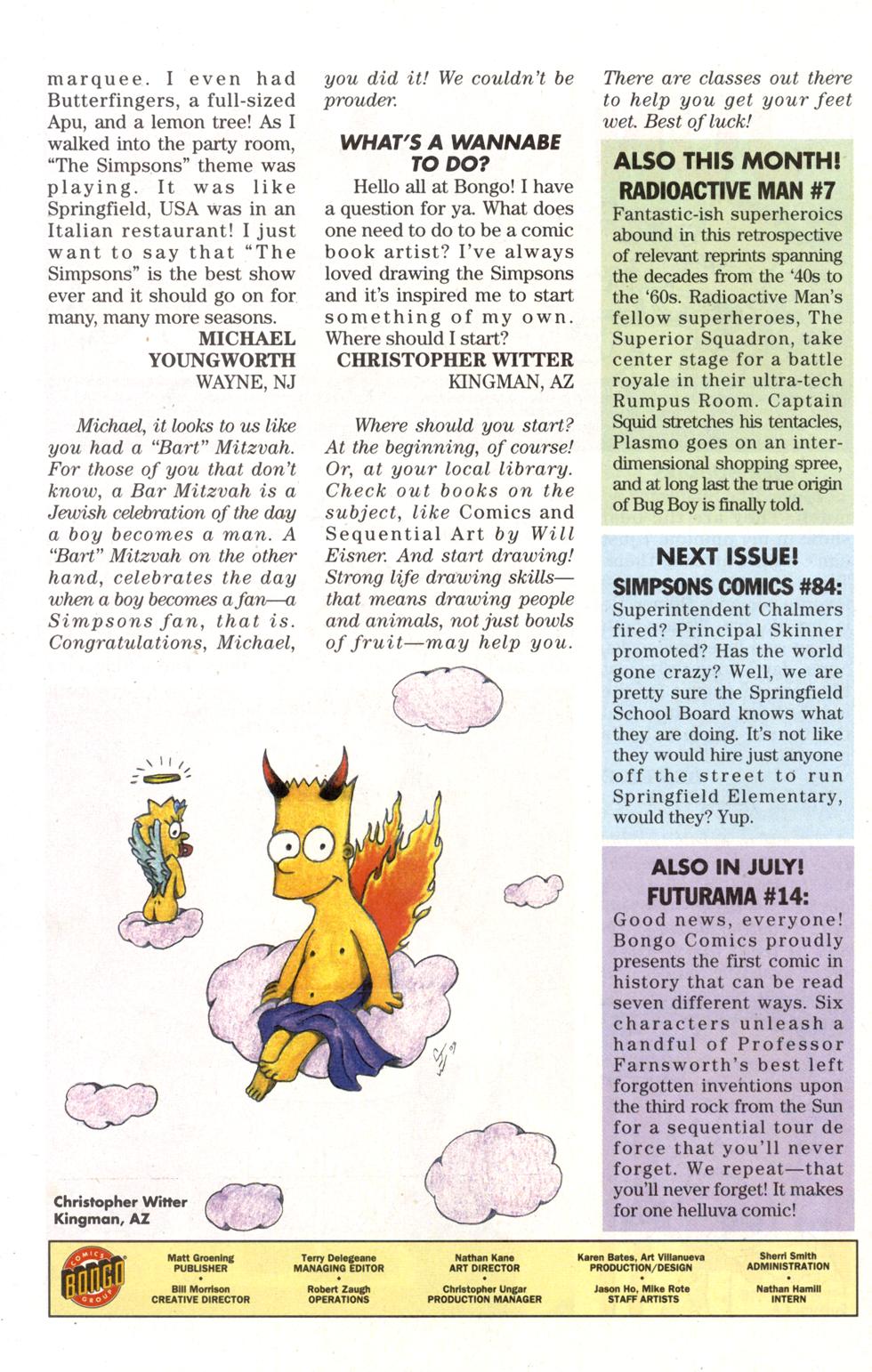 Read online Simpsons Comics comic -  Issue #83 - 32
