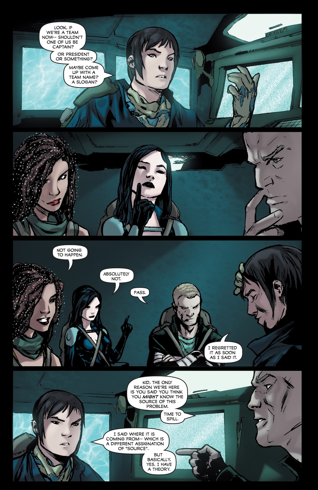 Read online No World comic -  Issue #4 - 14