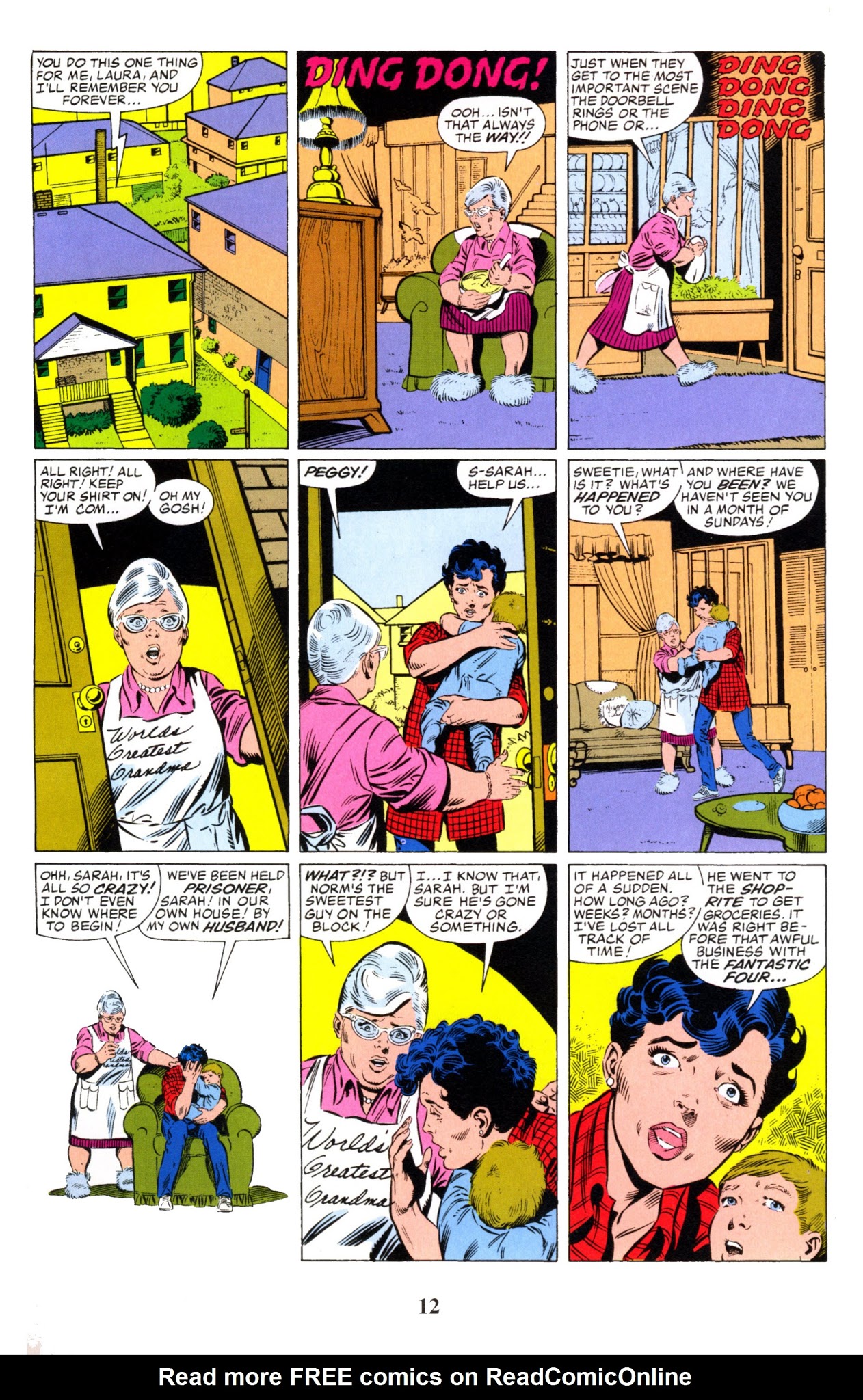 Read online Fantastic Four Visionaries: John Byrne comic -  Issue # TPB 8 - 14