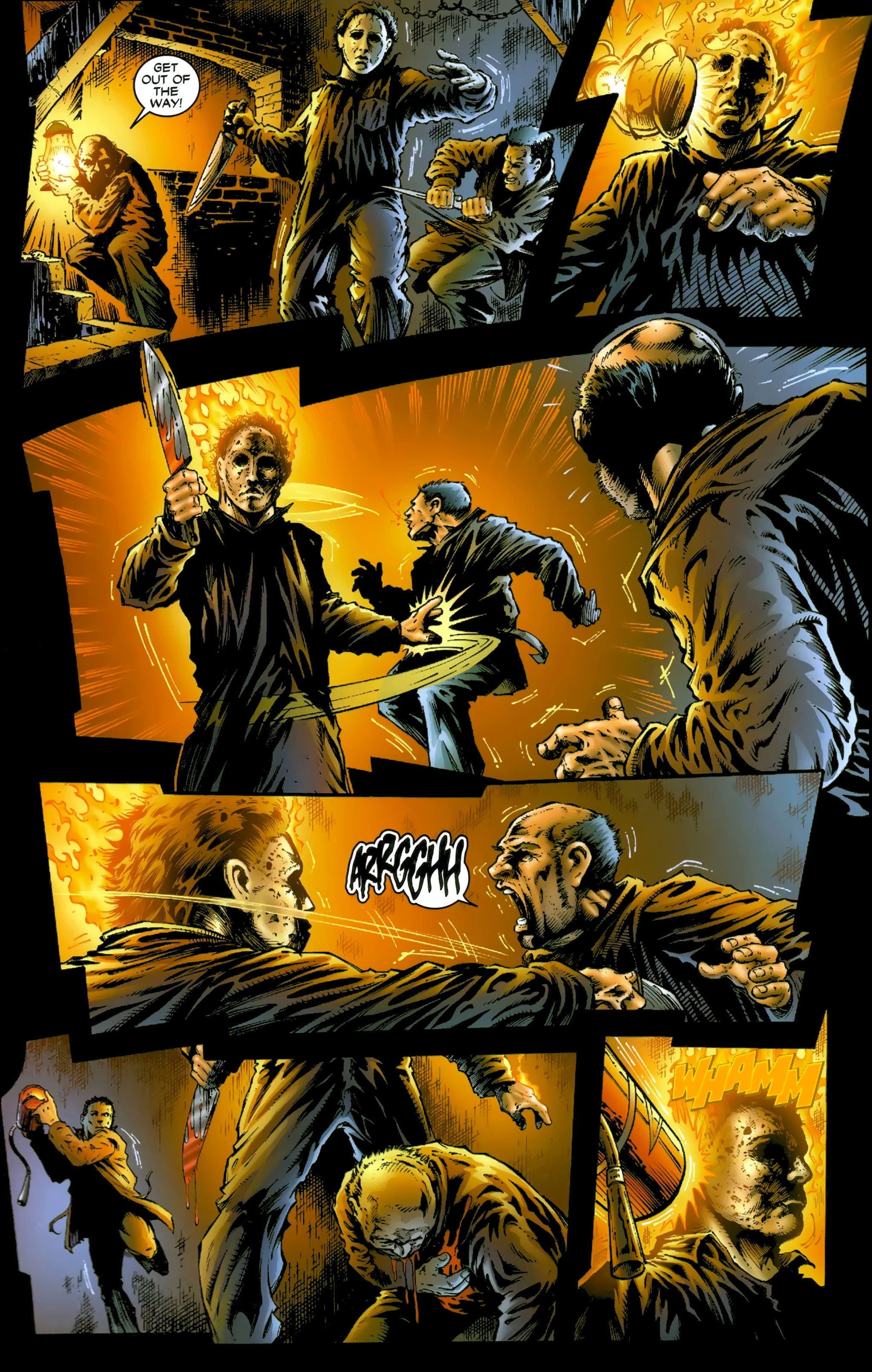 Read online Halloween II: The Blackest Eyes comic -  Issue # Full - 22