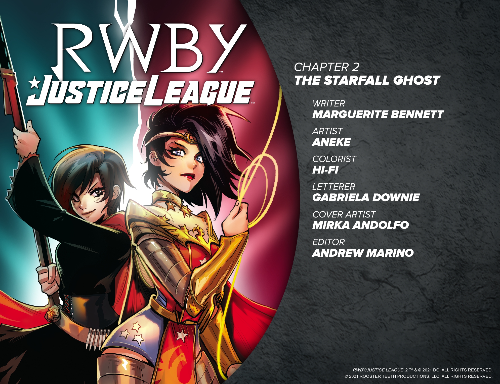 Read online RWBY/Justice League comic -  Issue #2 - 3