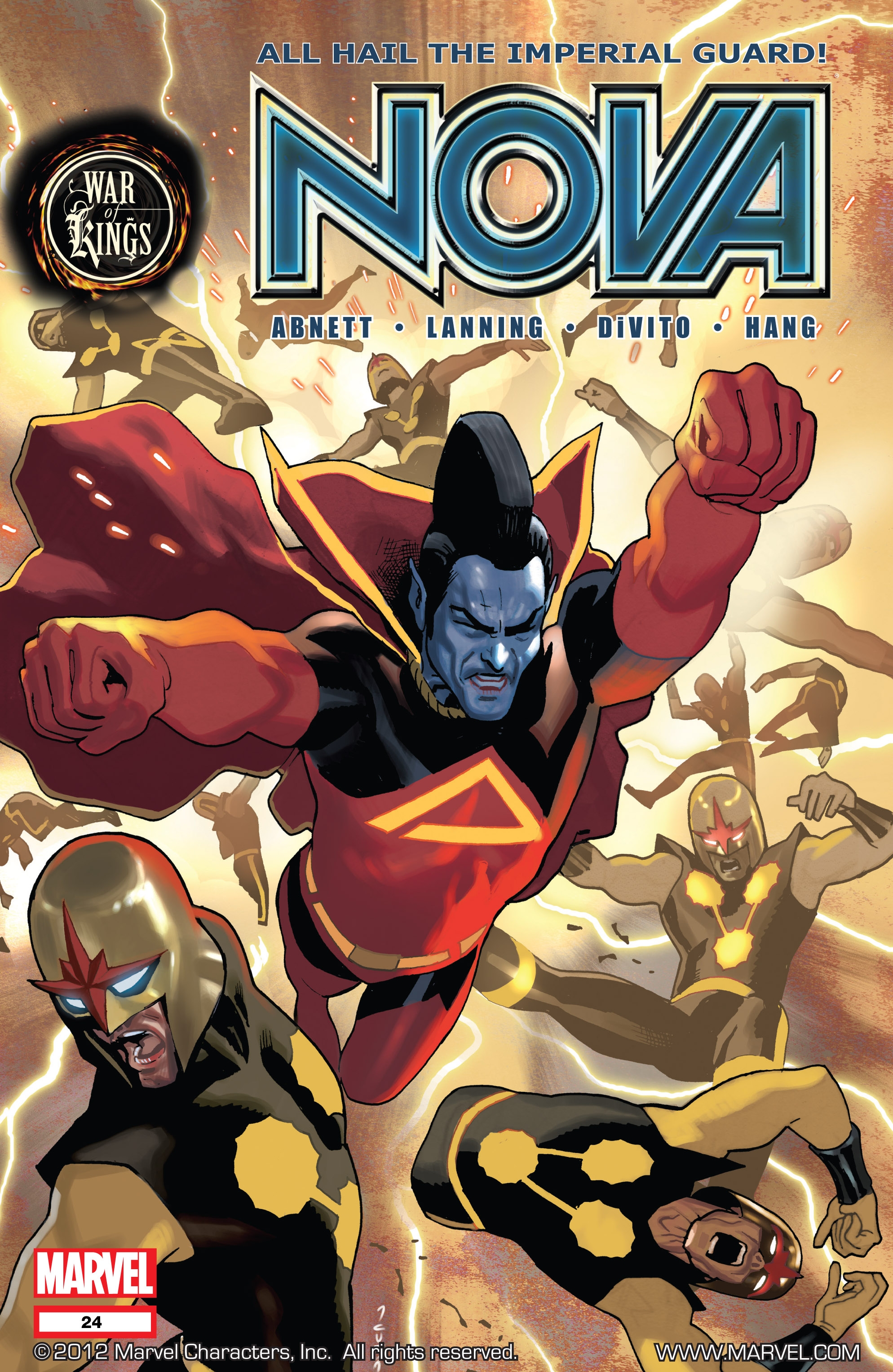 Read online Nova (2007) comic -  Issue #24 - 1