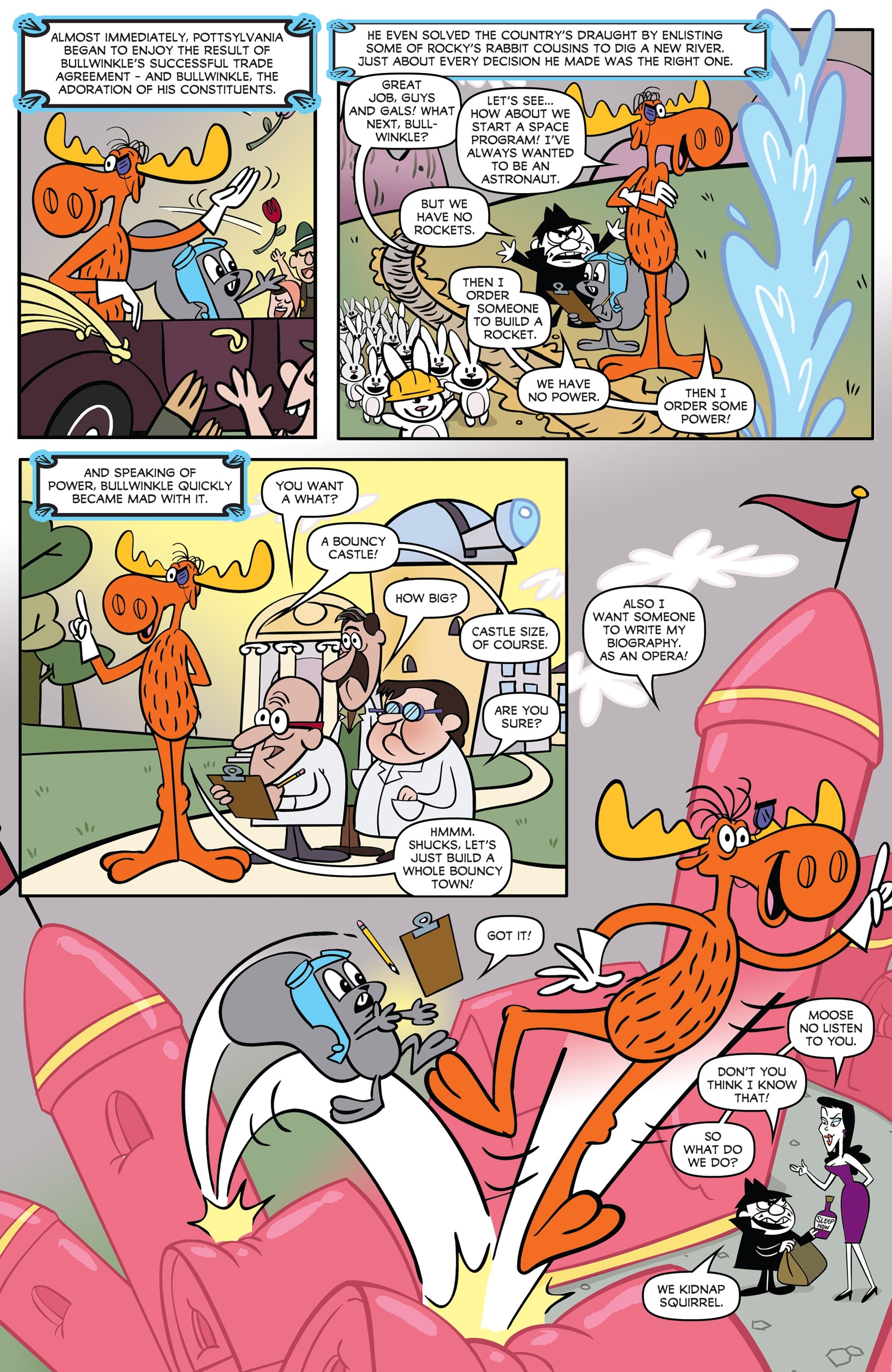 Read online The Rocky & Bullwinkle Show comic -  Issue #1 - 16