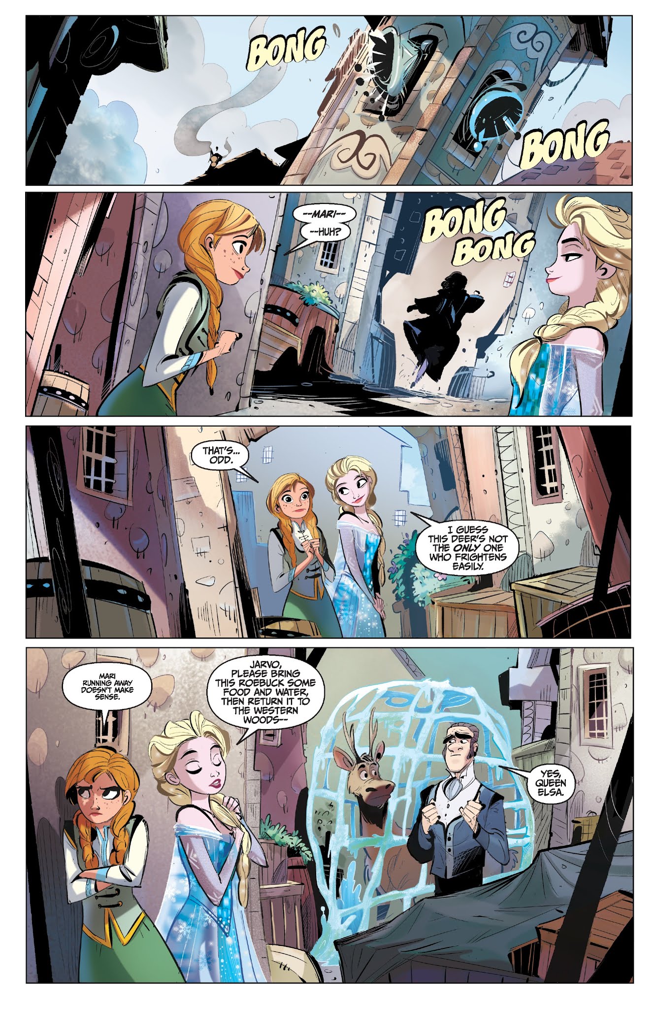 Read online Disney Frozen: Breaking Boundaries comic -  Issue #1 - 12