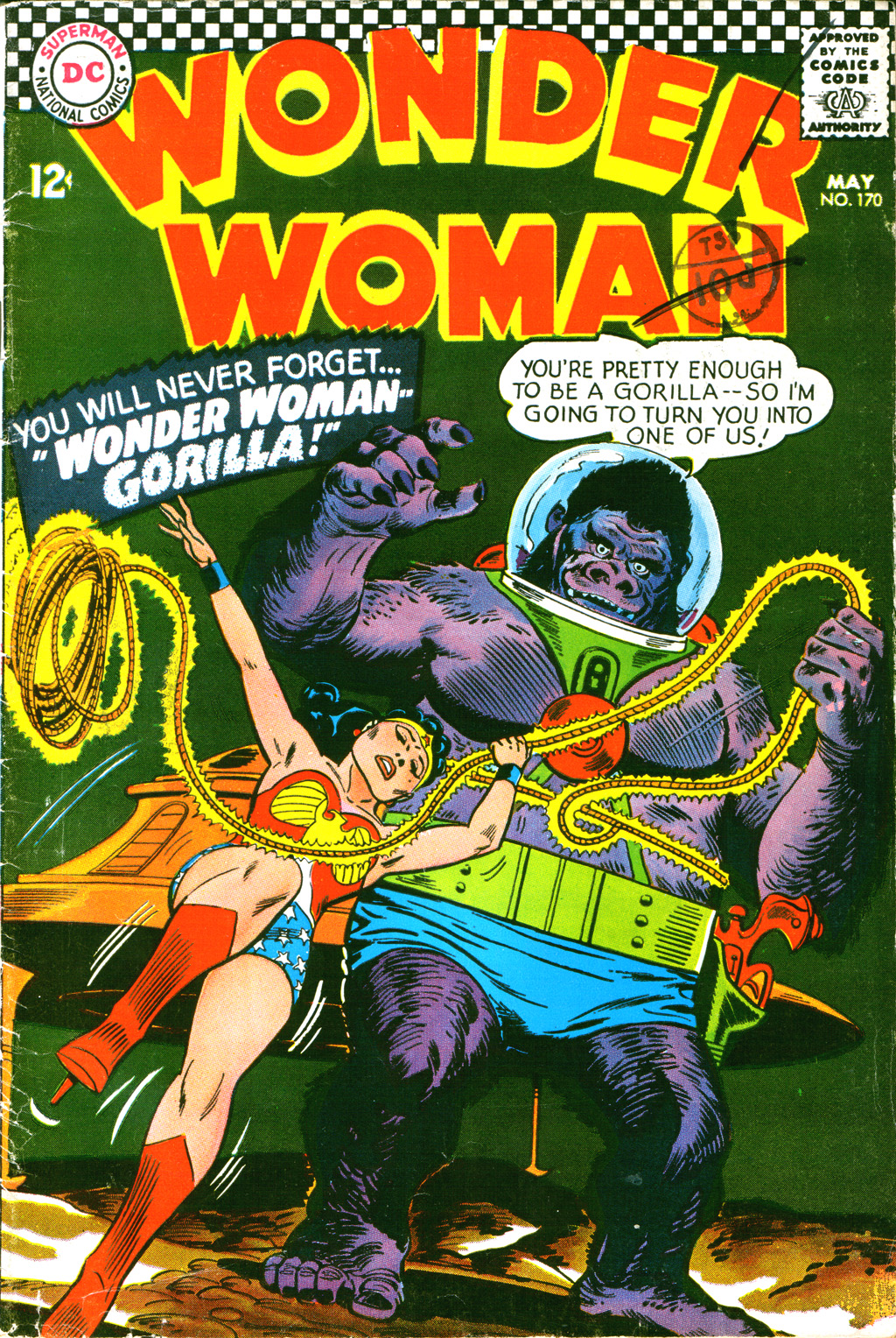 Read online Wonder Woman (1942) comic -  Issue #170 - 1