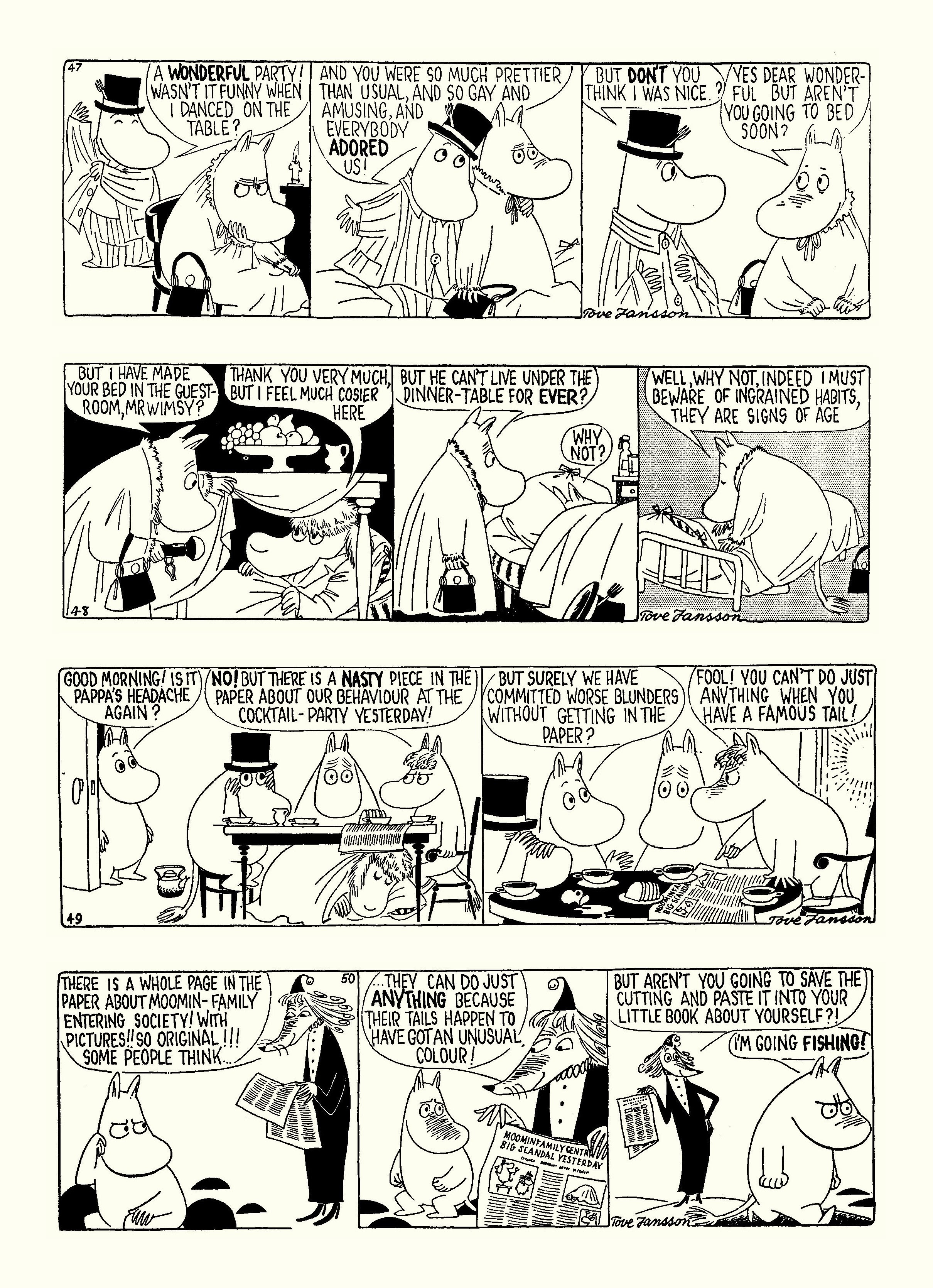 Read online Moomin: The Complete Tove Jansson Comic Strip comic -  Issue # TPB 4 - 91