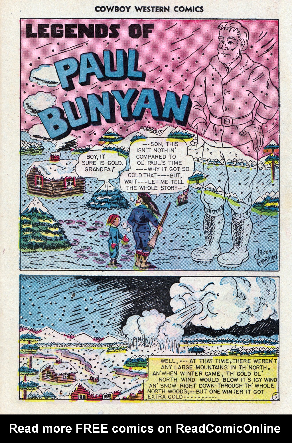 Read online Cowboy Western Comics (1948) comic -  Issue #23 - 27