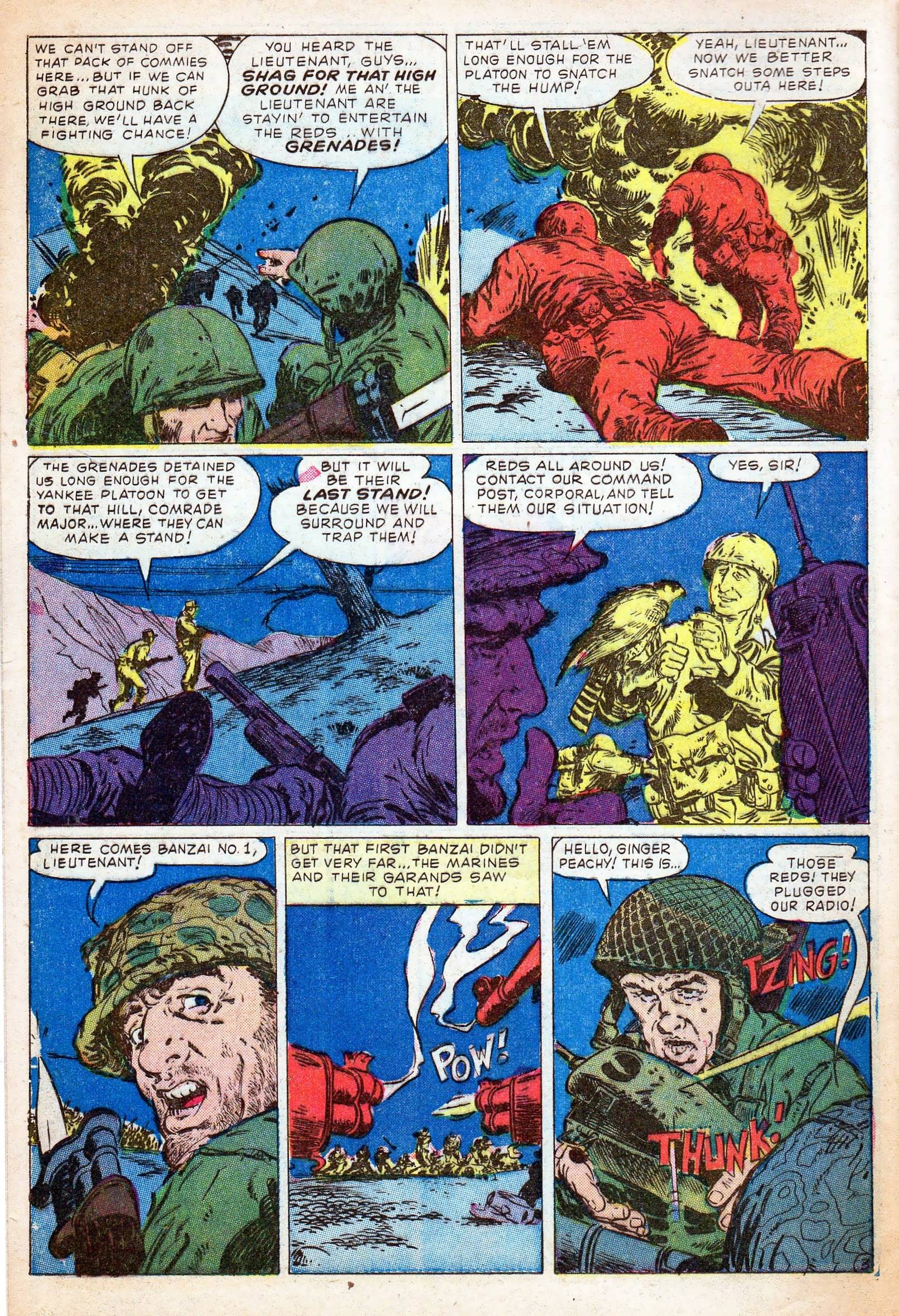 Read online Marines in Battle comic -  Issue #18 - 12