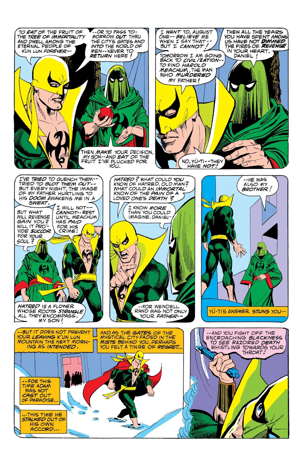 Marvel Masterworks: Iron Fist issue TPB 1 (Part 1) - Page 40