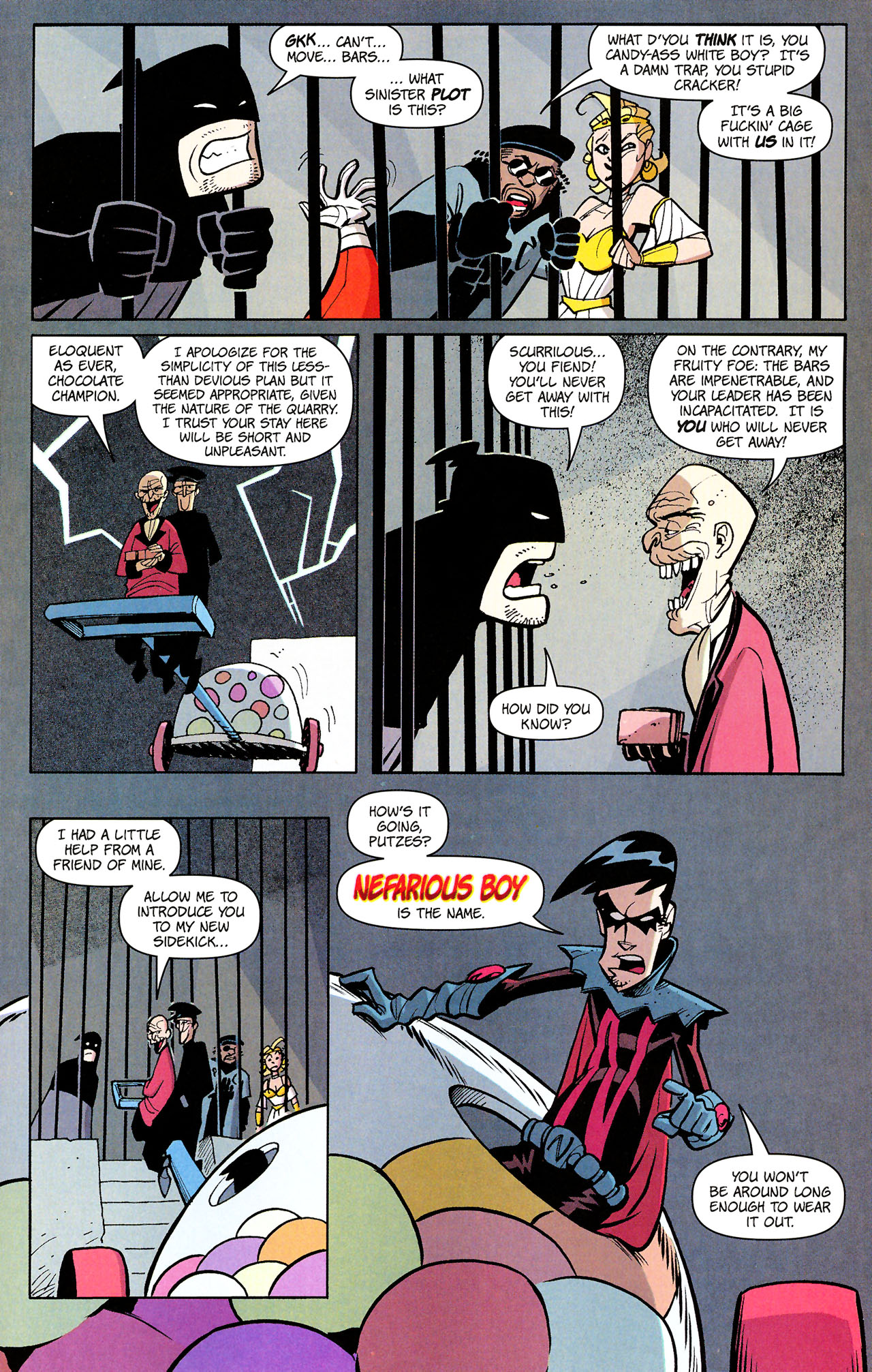 Read online Paul Jenkins' Sidekick comic -  Issue #5 - 17