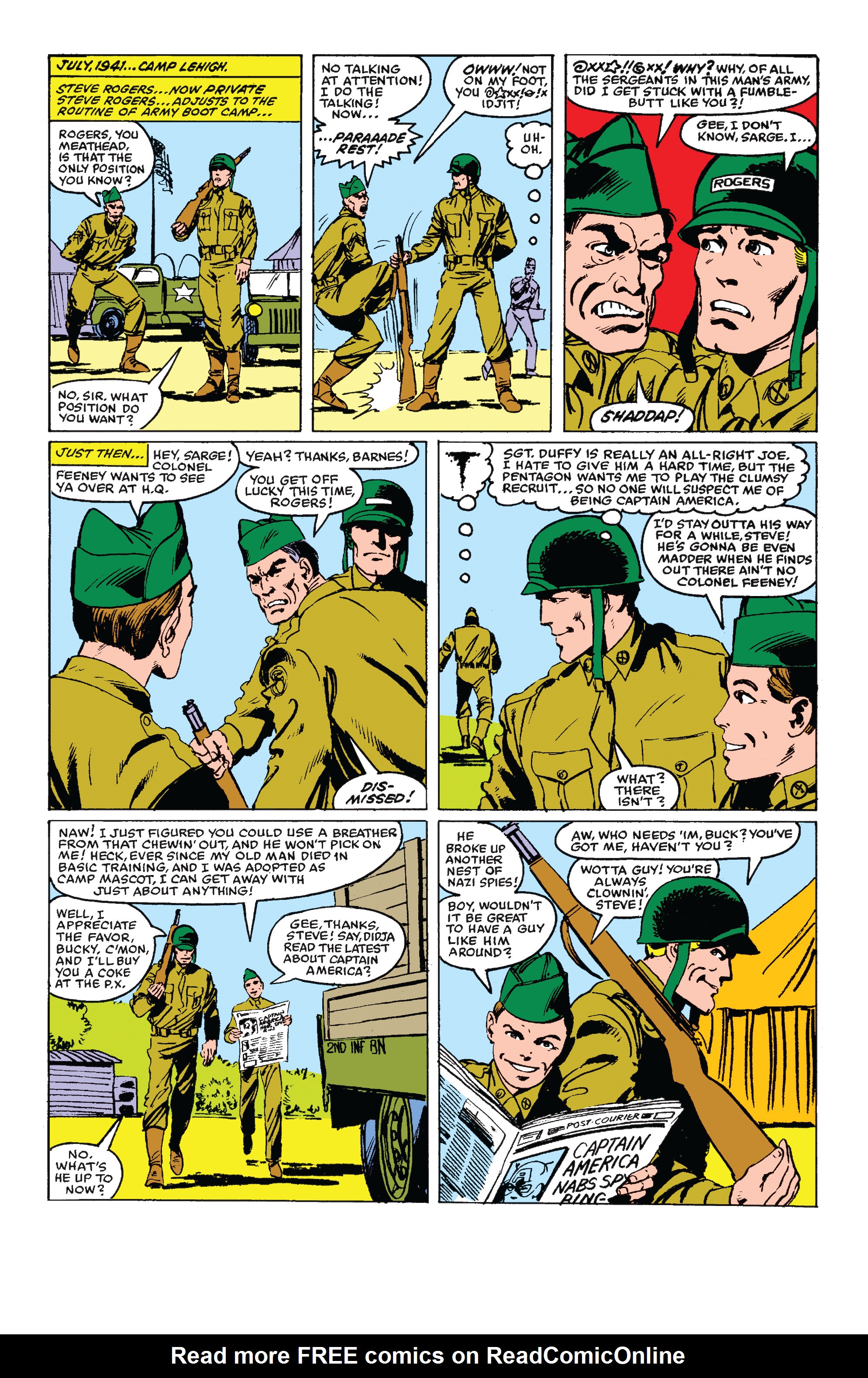 Read online Marvel Tales: Captain America comic -  Issue # Full - 46